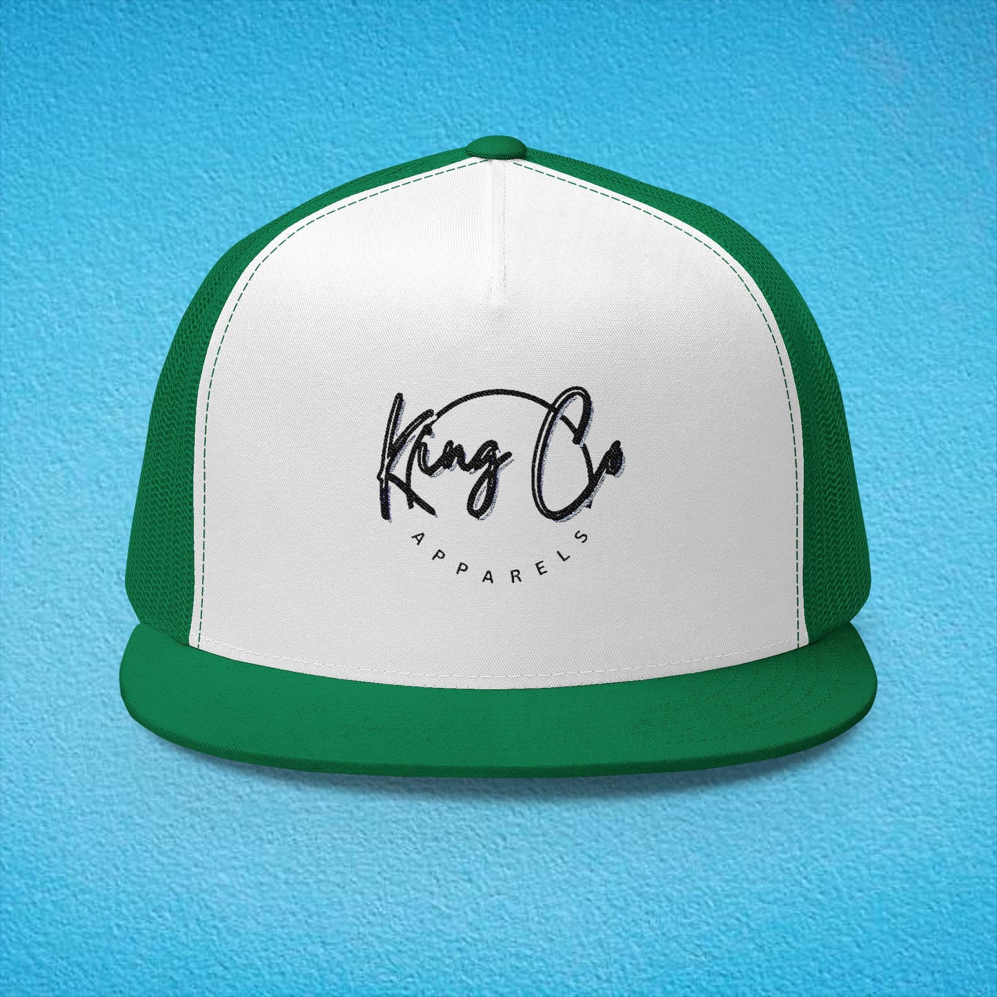 King Co Apparels, Stylish 5 Panel Trucker Cap