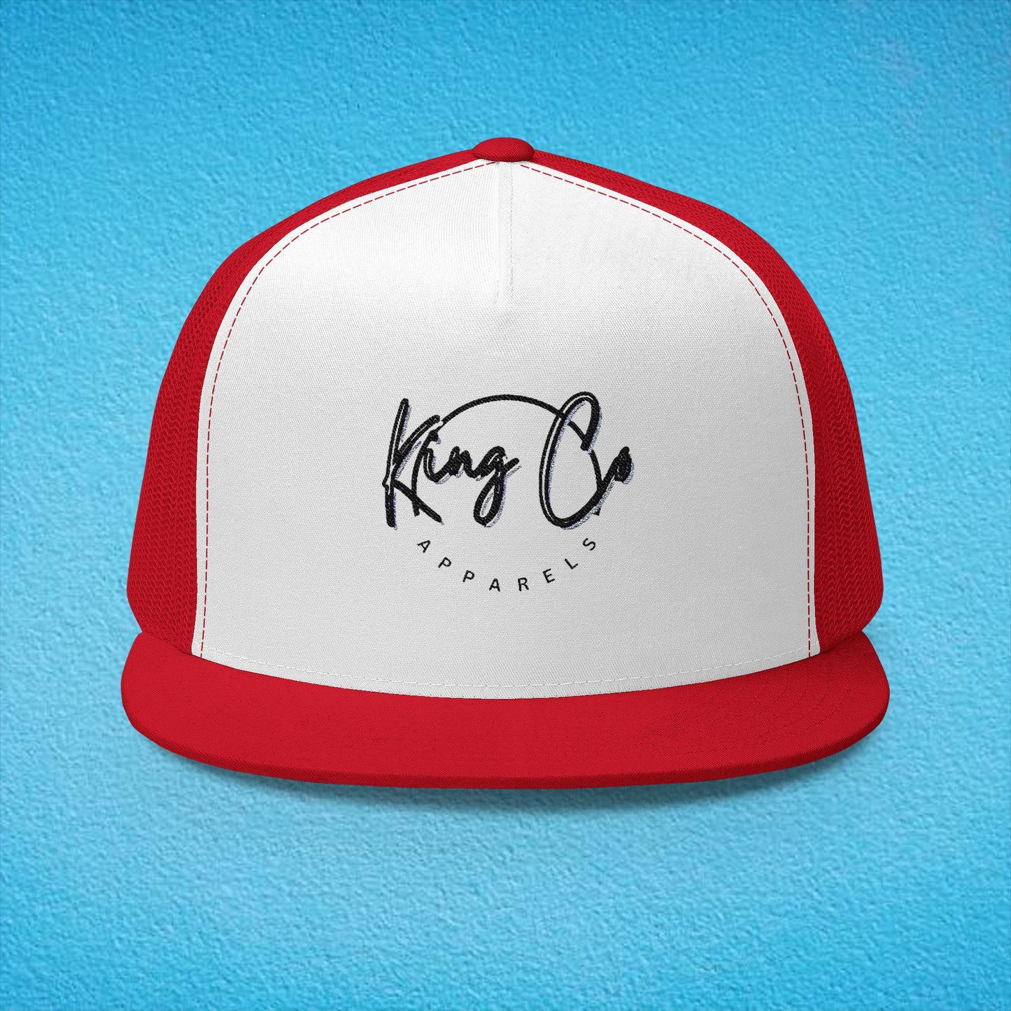 King Co Apparels, Stylish 5 Panel Trucker Cap