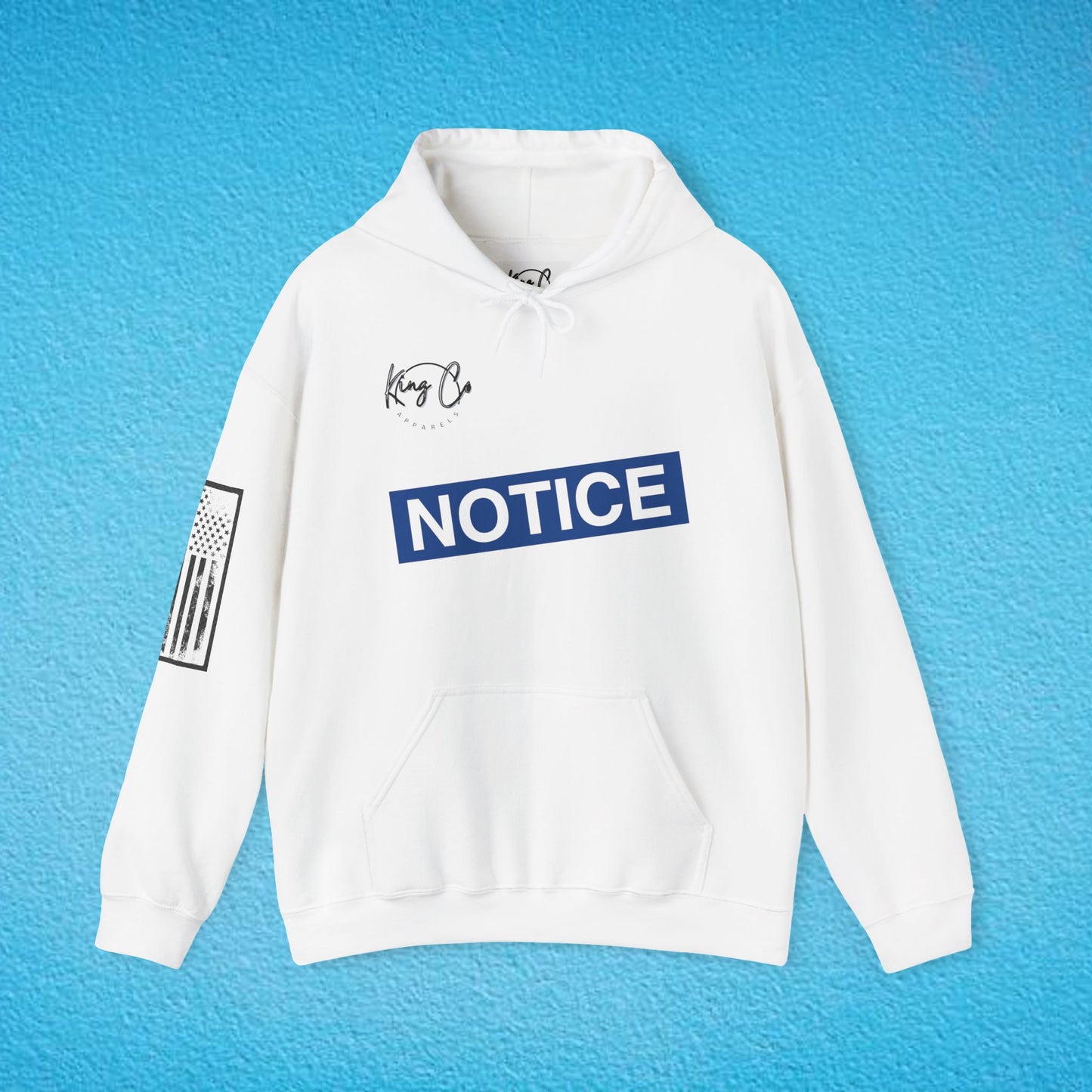 NOTICE "This Is Your Sign To Avoid Me.." Unisex Heavy Blend™ Hooded Sweatshirt