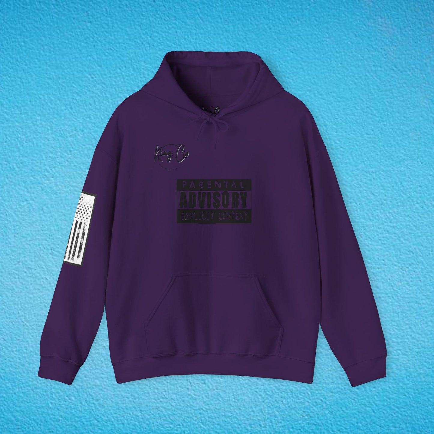ADVISORY "100% STUD!" Unisex Heavy Blend™ Hooded Sweatshirt
