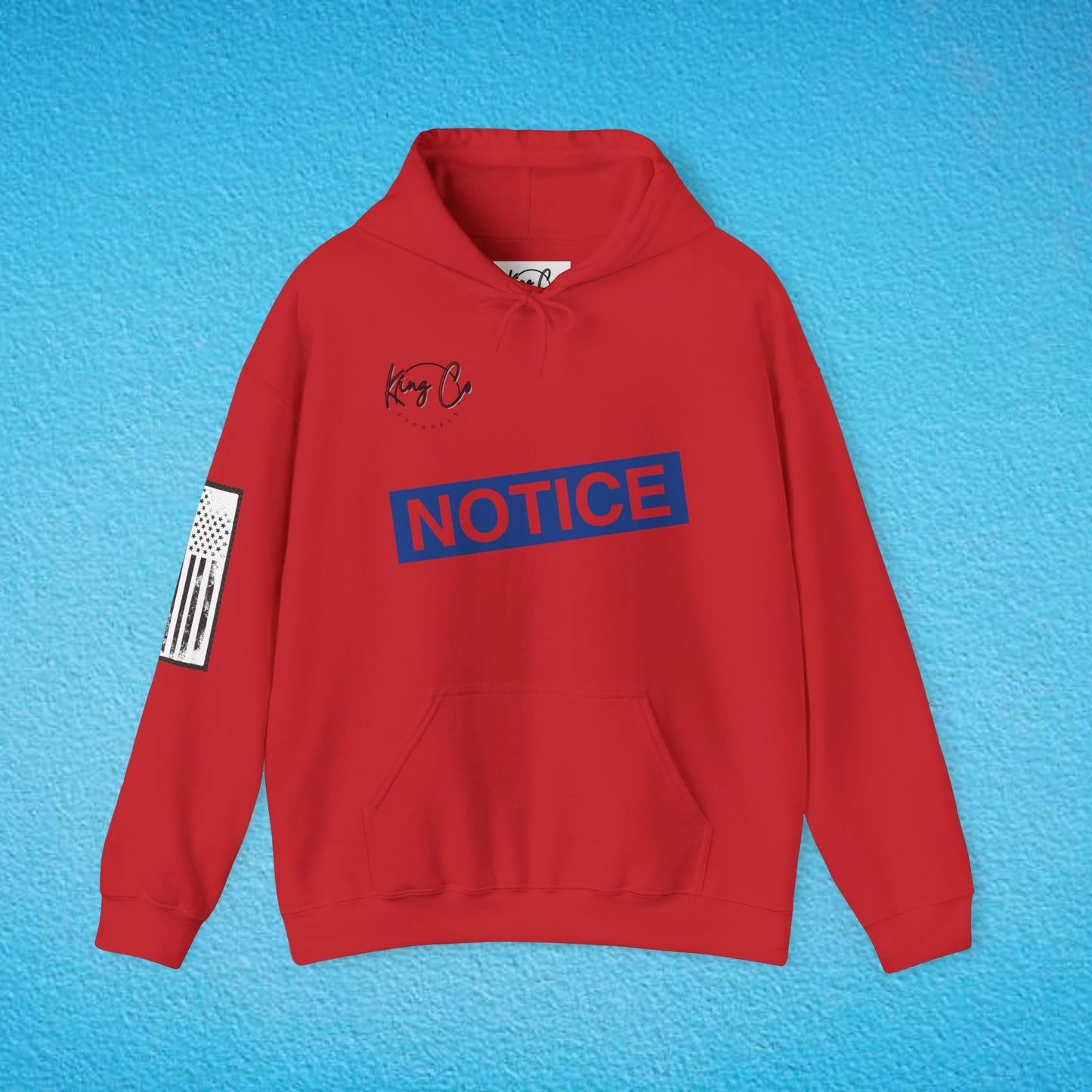 NOTICE "This Is Your Sign To Avoid Me.." Unisex Heavy Blend™ Hooded Sweatshirt