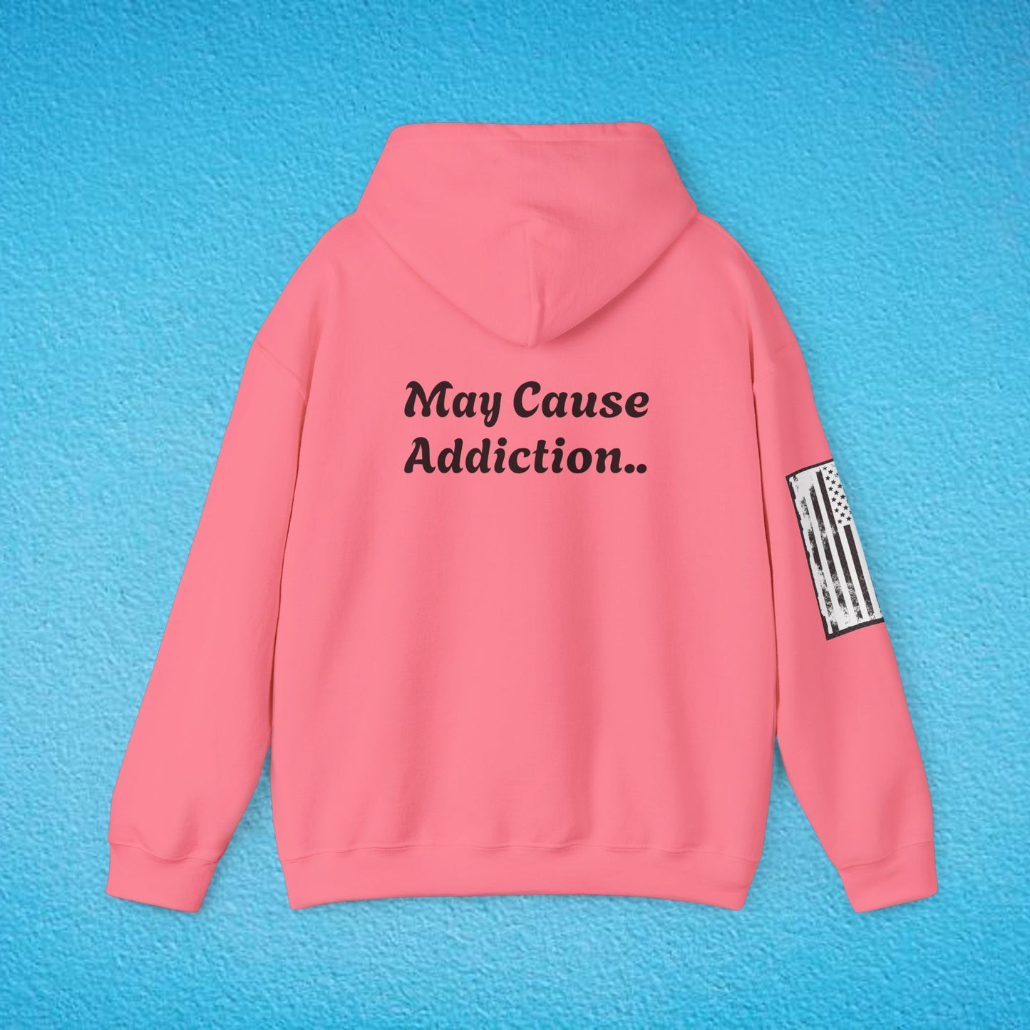 WARNING "May Cause Addiction.." Unisex Heavy Blend™ Hooded Sweatshirt