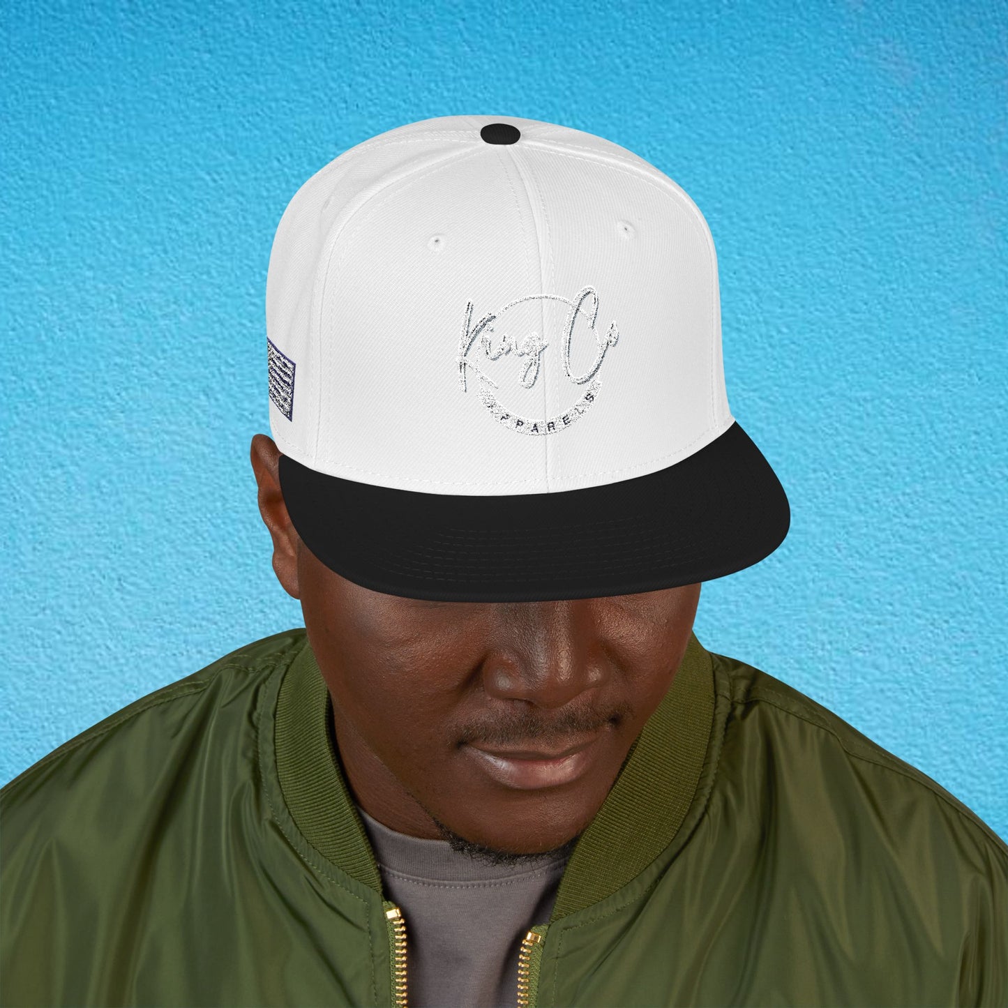 King Co Apparels, Embroidered Snapback Cap