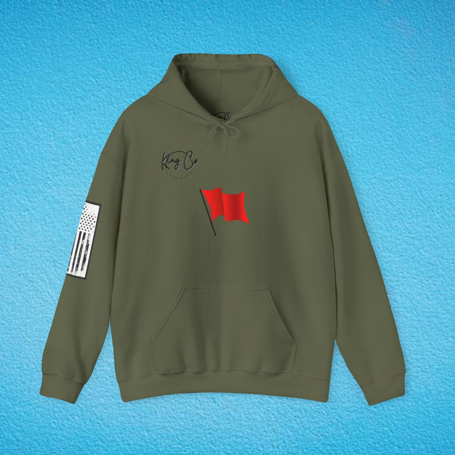 "I'm The Definition Of A Red Flag" Unisex Heavy Blend™ Hooded Sweatshirt