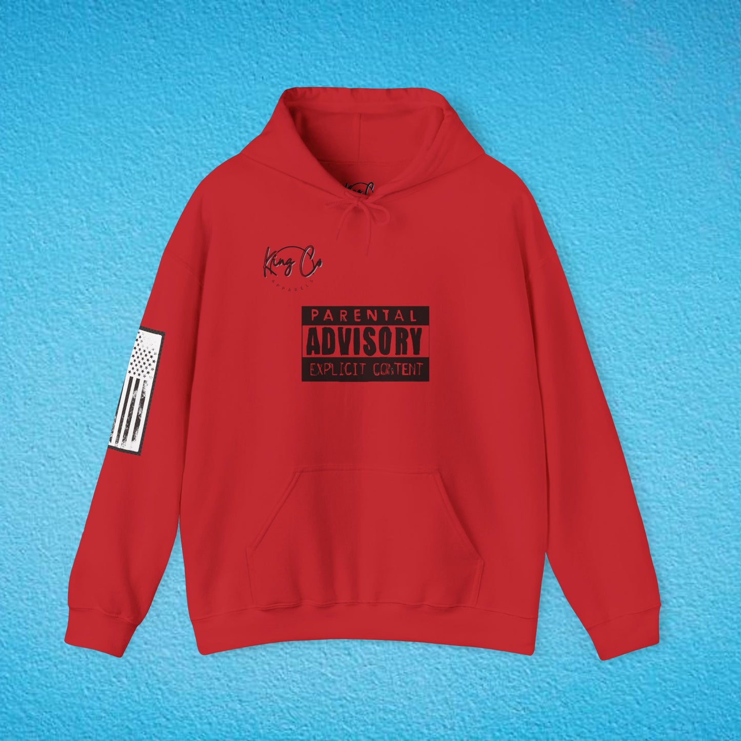 ADVISORY "100% STUD!" Unisex Heavy Blend™ Hooded Sweatshirt