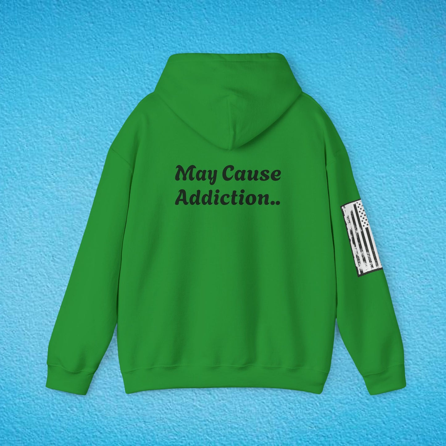 WARNING "May Cause Addiction.." Unisex Heavy Blend™ Hooded Sweatshirt