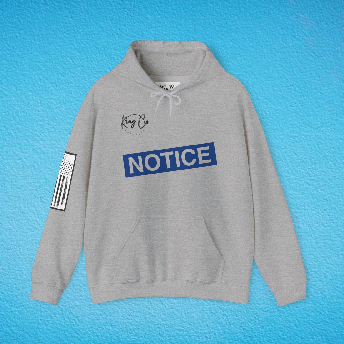 NOTICE "This Is Your Sign To Avoid Me.." Unisex Heavy Blend™ Hooded Sweatshirt
