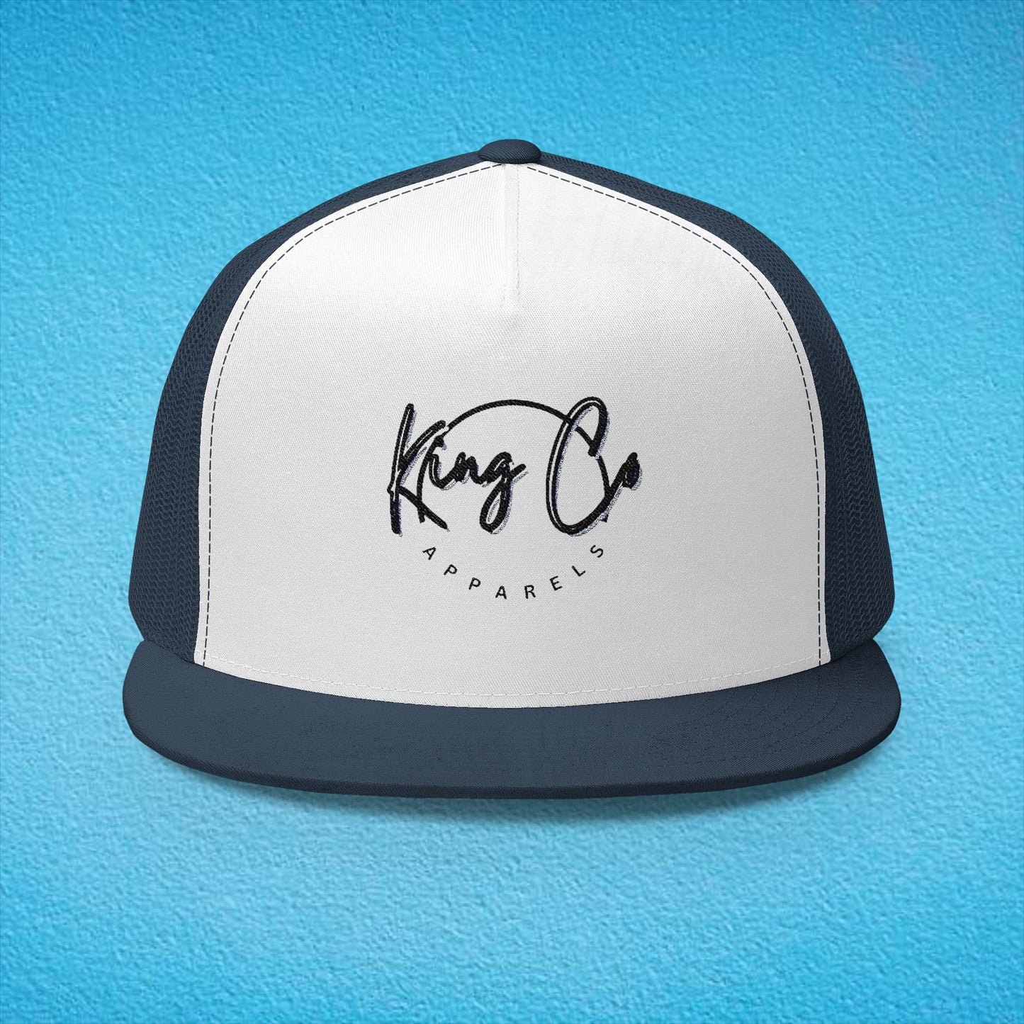 King Co Apparels, Stylish 5 Panel Trucker Cap