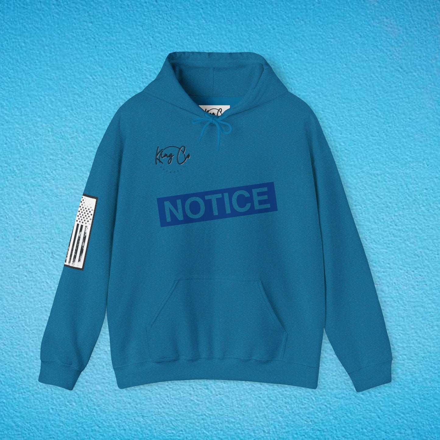 NOTICE "This Is Your Sign To Avoid Me.." Unisex Heavy Blend™ Hooded Sweatshirt