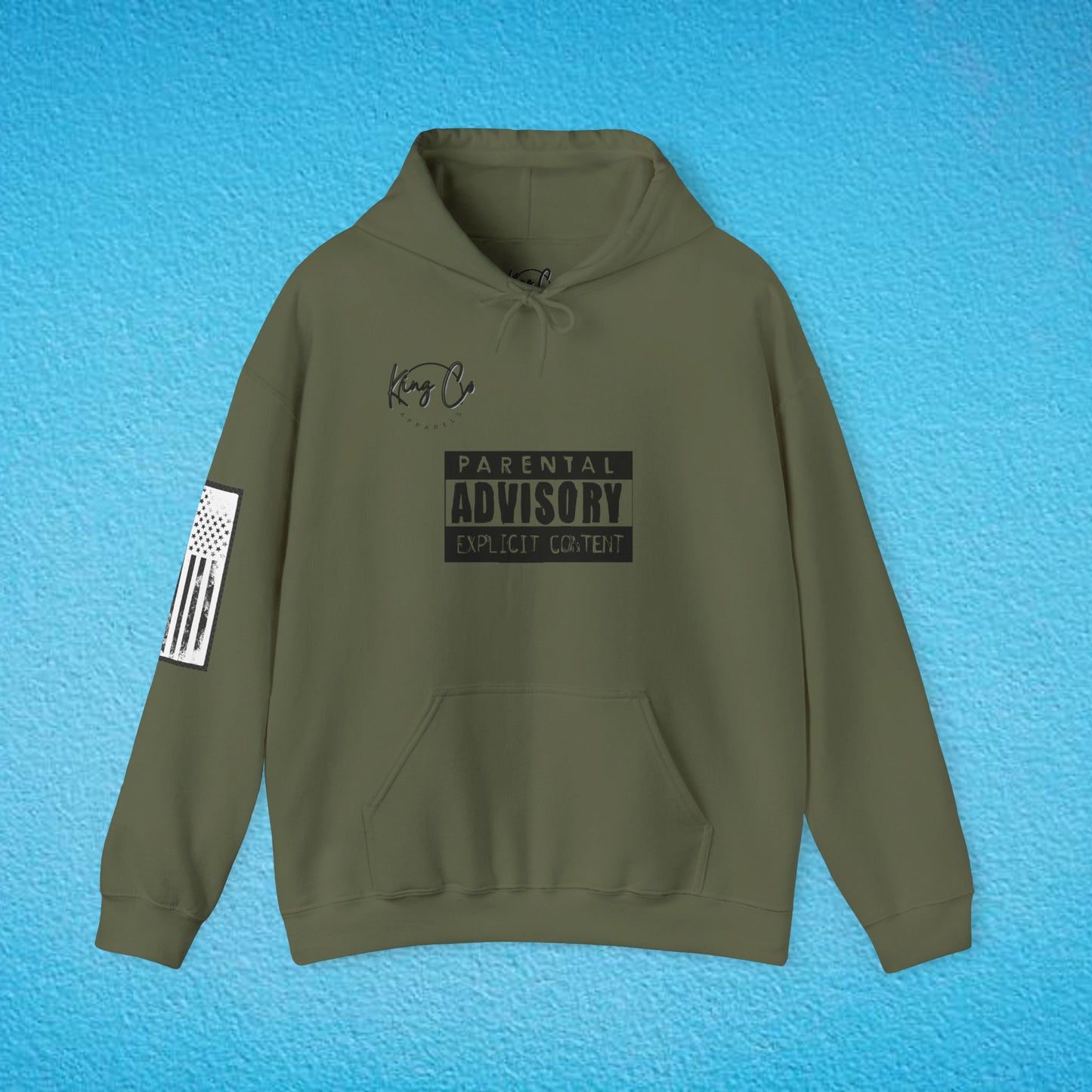 ADVISORY "100% STUD!" Unisex Heavy Blend™ Hooded Sweatshirt