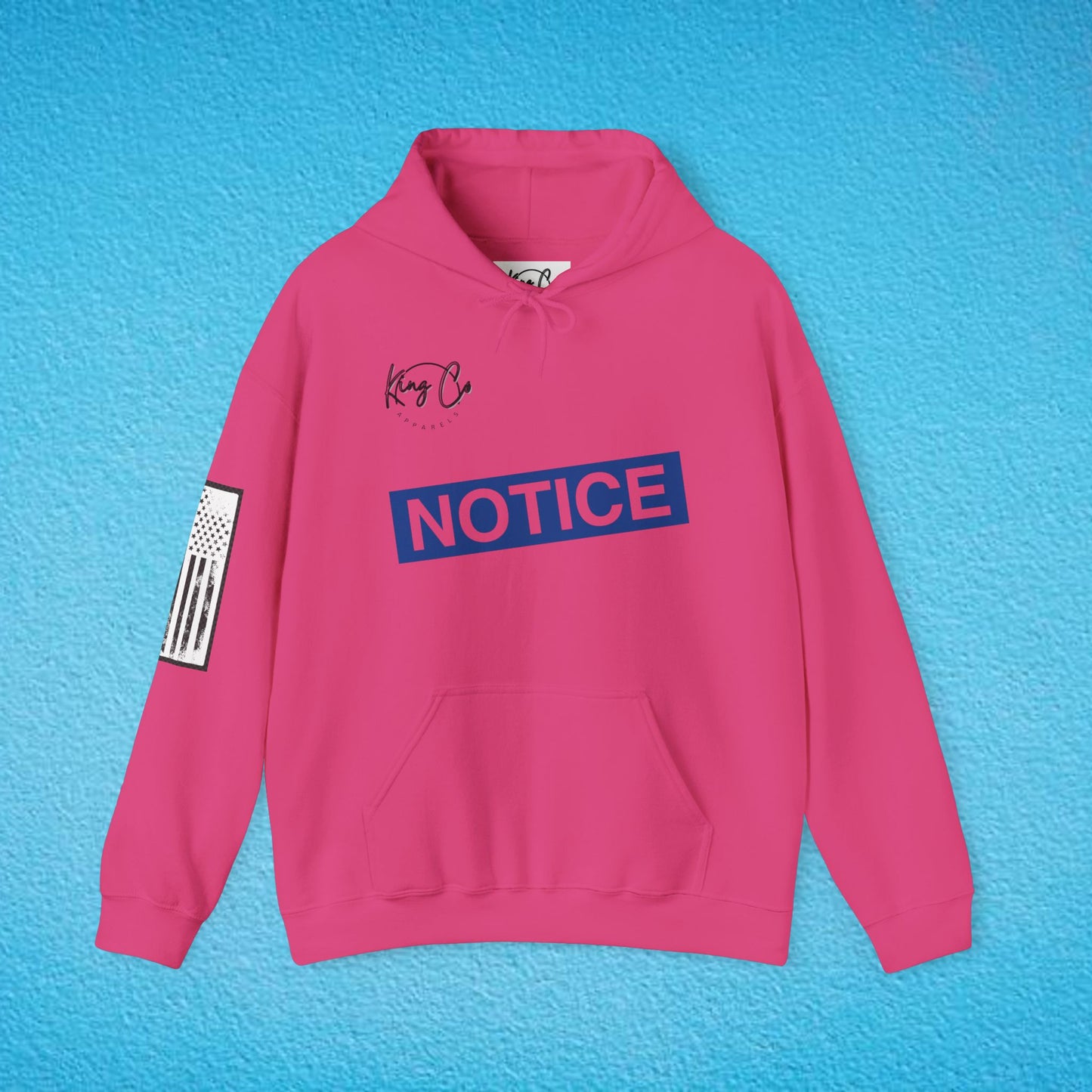 NOTICE "This Is Your Sign To Avoid Me.." Unisex Heavy Blend™ Hooded Sweatshirt