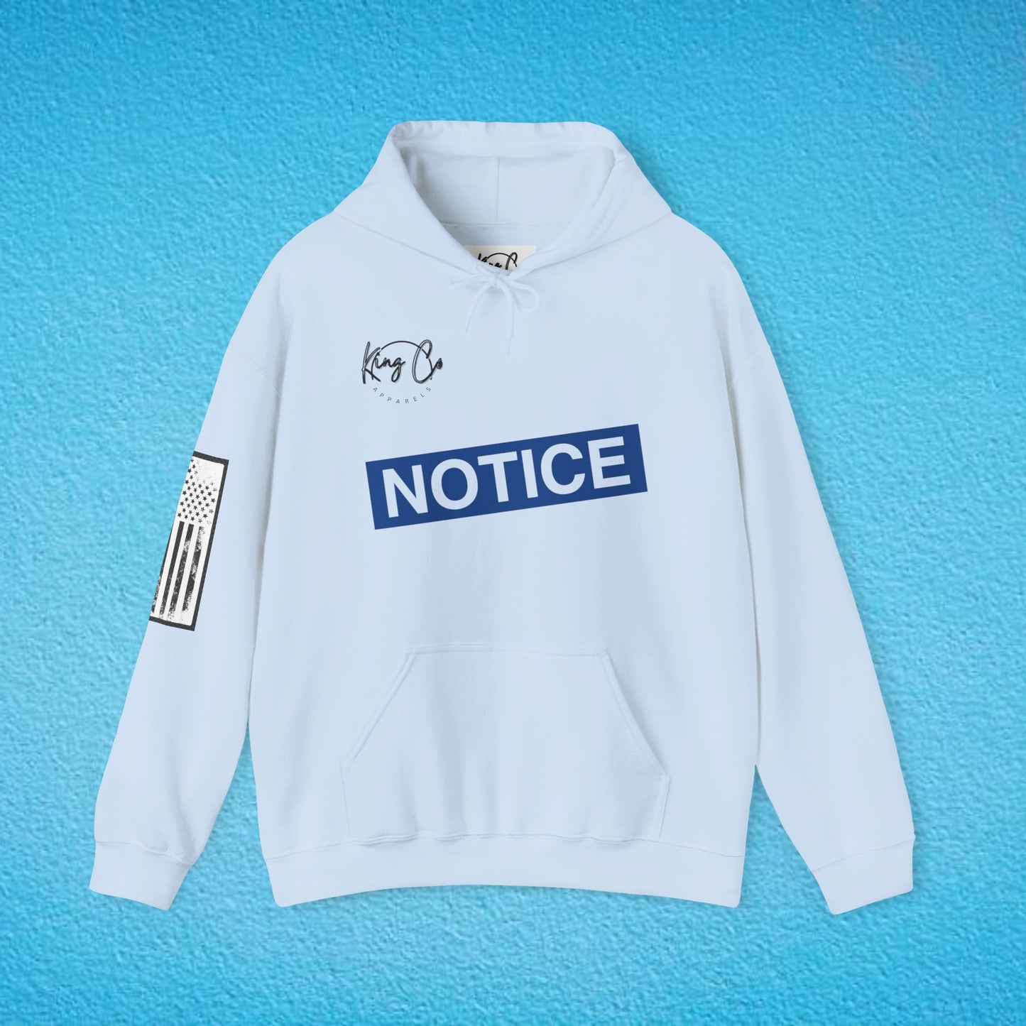 NOTICE "This Is Your Sign To Avoid Me.." Unisex Heavy Blend™ Hooded Sweatshirt