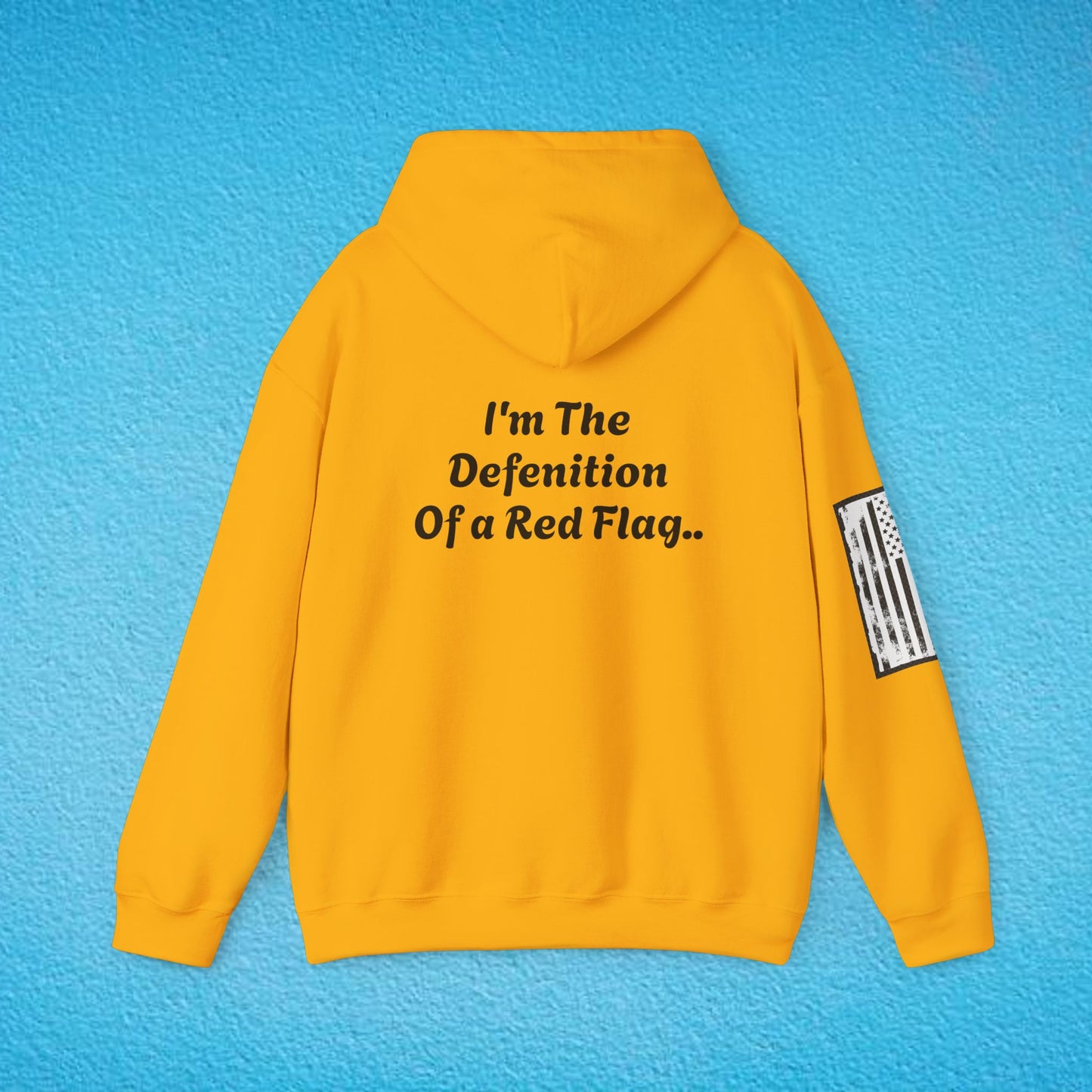 "I'm The Definition Of A Red Flag" Unisex Heavy Blend™ Hooded Sweatshirt