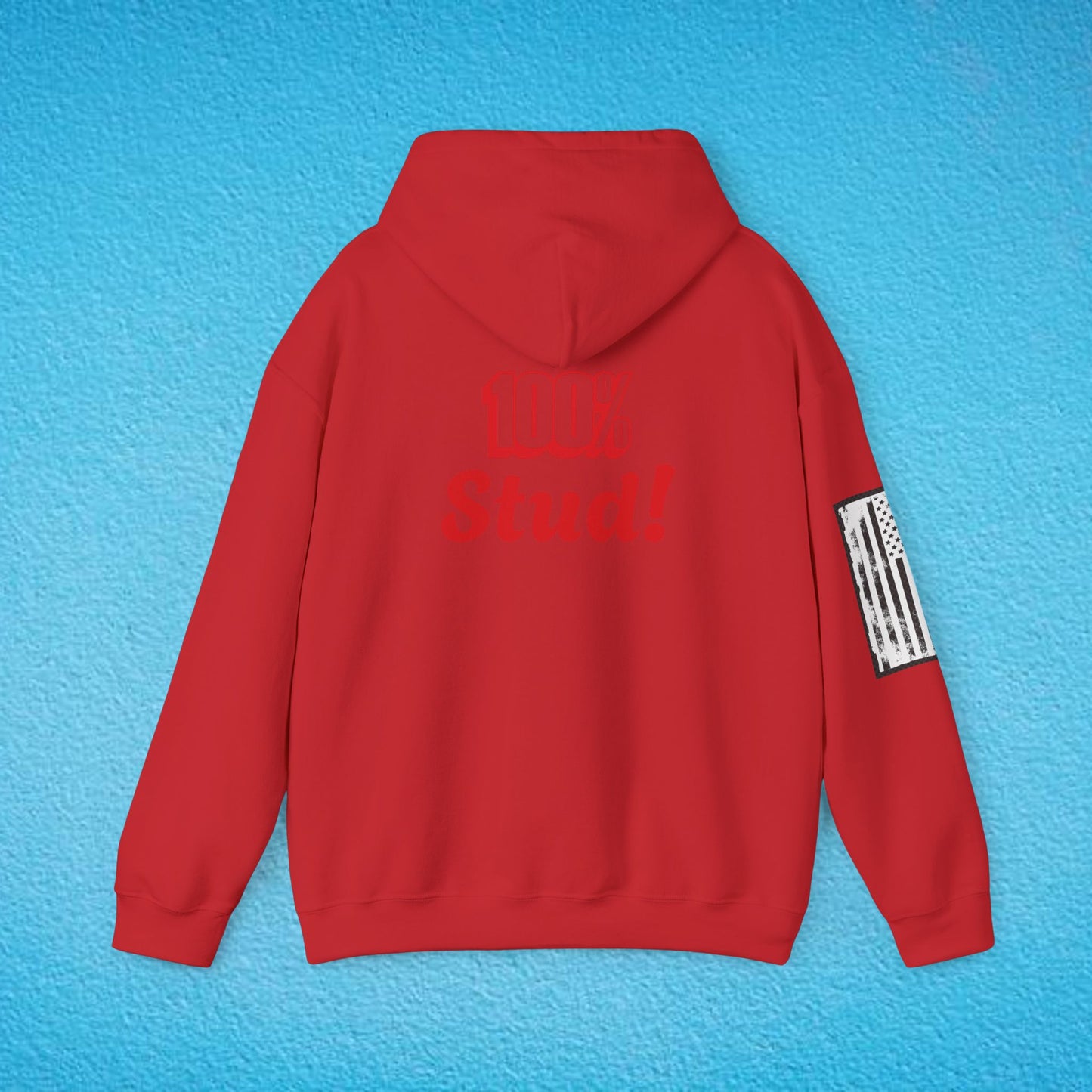 ADVISORY "100% STUD!" Unisex Heavy Blend™ Hooded Sweatshirt