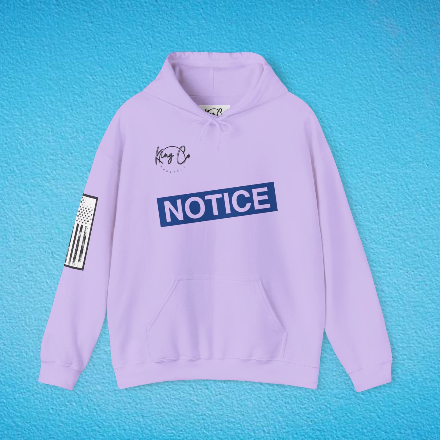 NOTICE "This Is Your Sign To Avoid Me.." Unisex Heavy Blend™ Hooded Sweatshirt