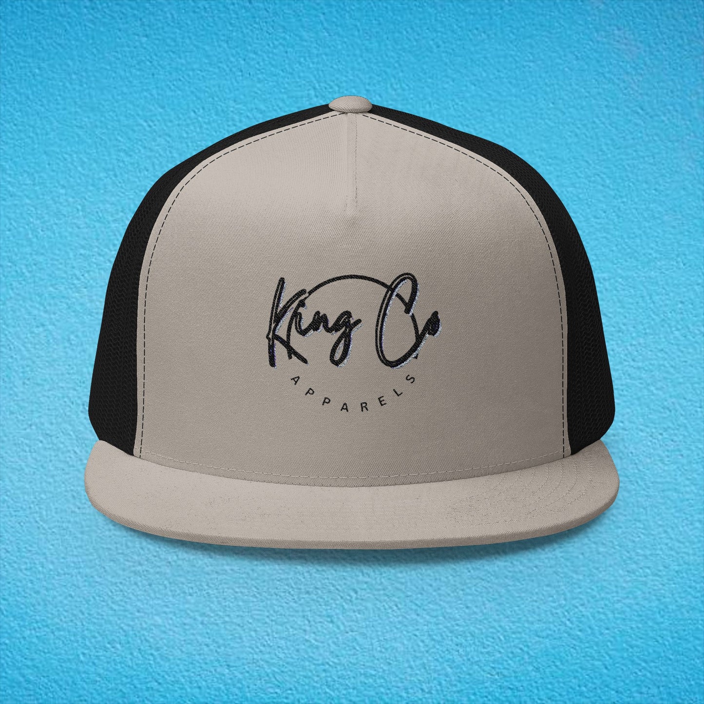 King Co Apparels, Stylish 5 Panel Trucker Cap