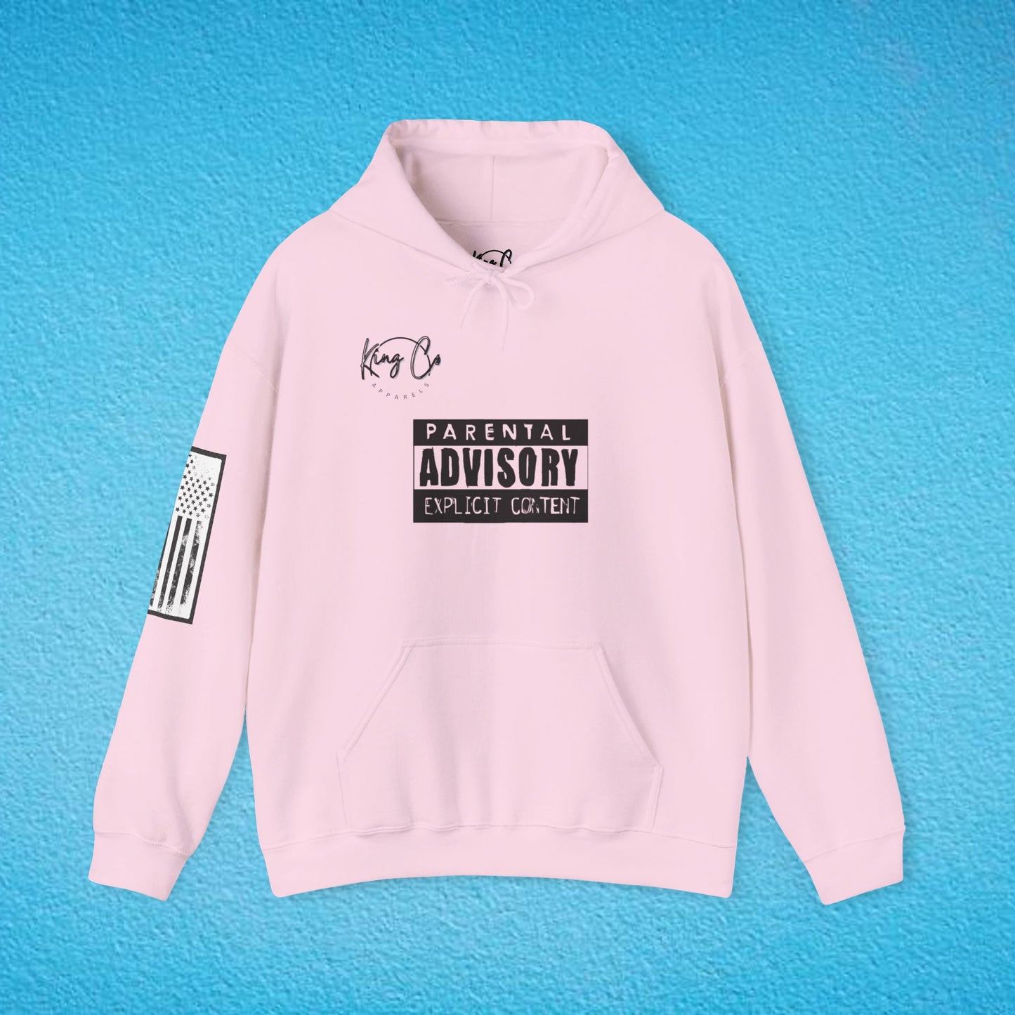 ADVISORY "100% STUD!" Unisex Heavy Blend™ Hooded Sweatshirt