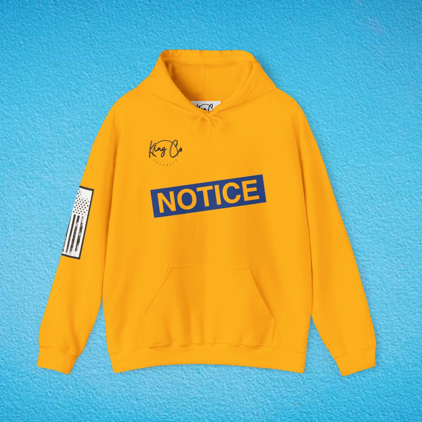 NOTICE "This Is Your Sign To Avoid Me.." Unisex Heavy Blend™ Hooded Sweatshirt