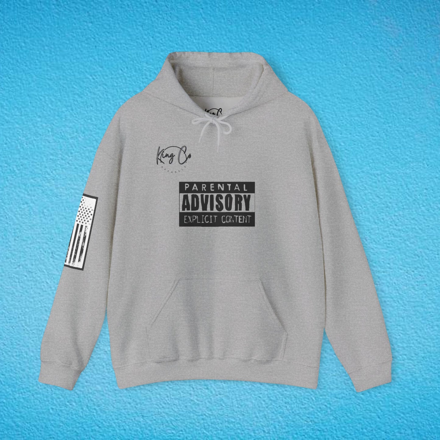 ADVISORY "100% STUD!" Unisex Heavy Blend™ Hooded Sweatshirt