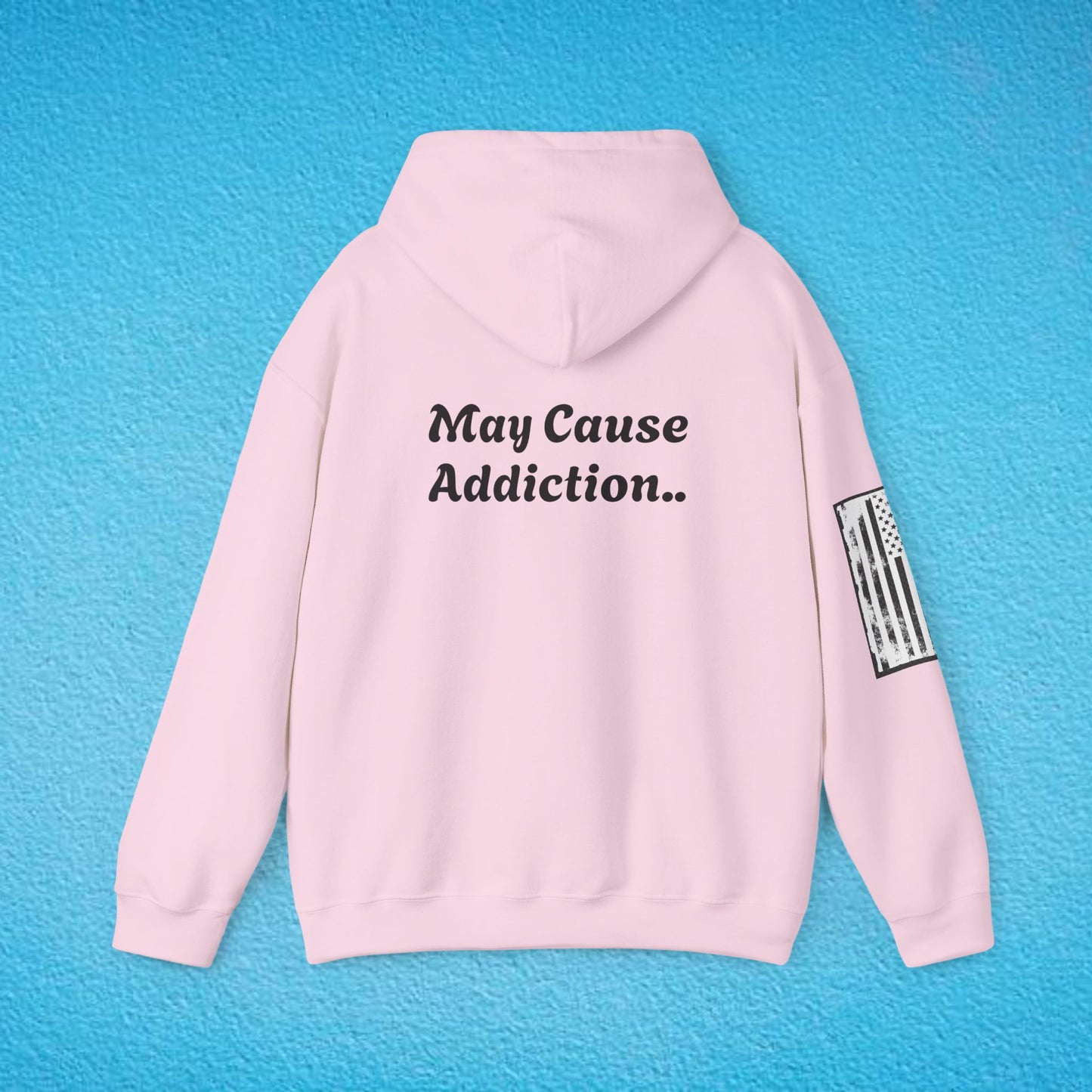 WARNING "May Cause Addiction.." Unisex Heavy Blend™ Hooded Sweatshirt