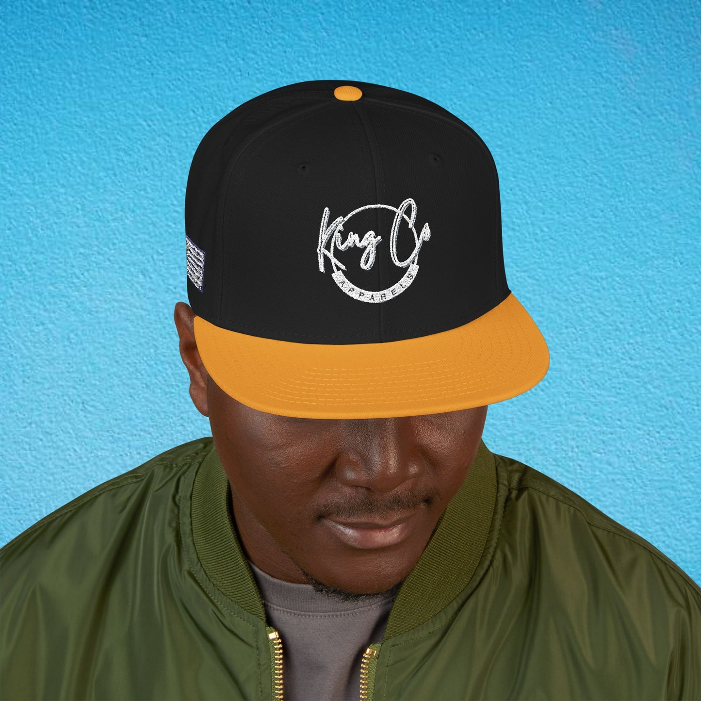 King Co Apparels, Embroidered Snapback Cap