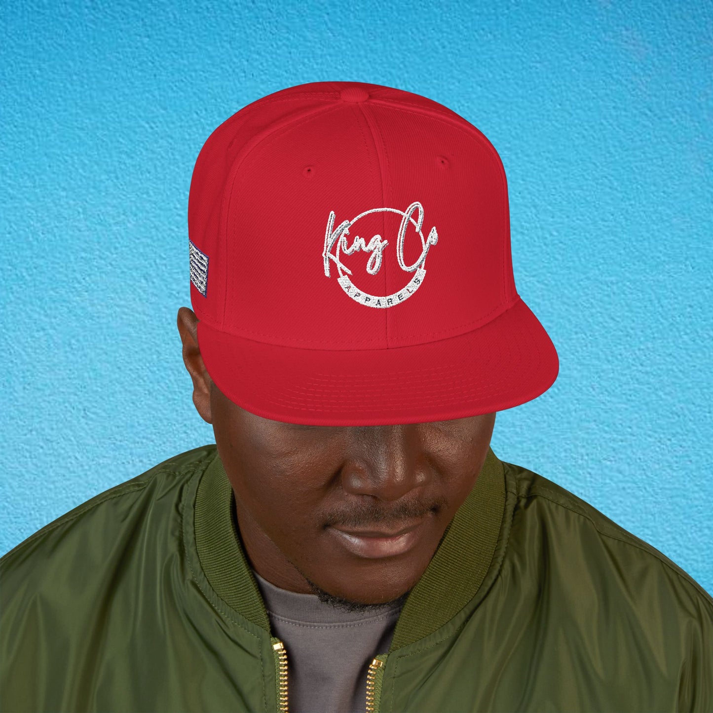 King Co Apparels, Embroidered Snapback Cap