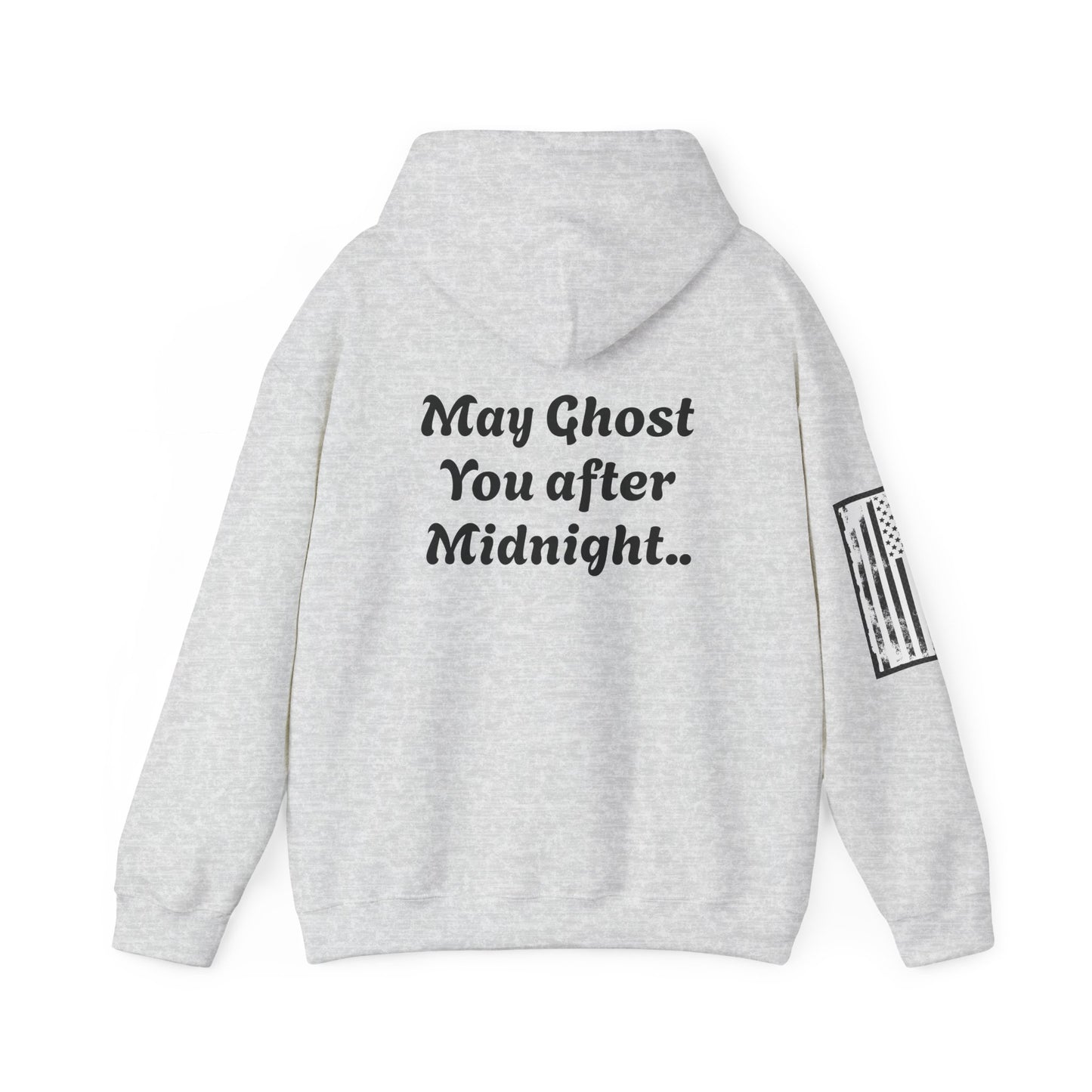 CAUTION! "May Ghost You After Midnight" Unisex Heavy Blend™ Hooded Sweatshirt