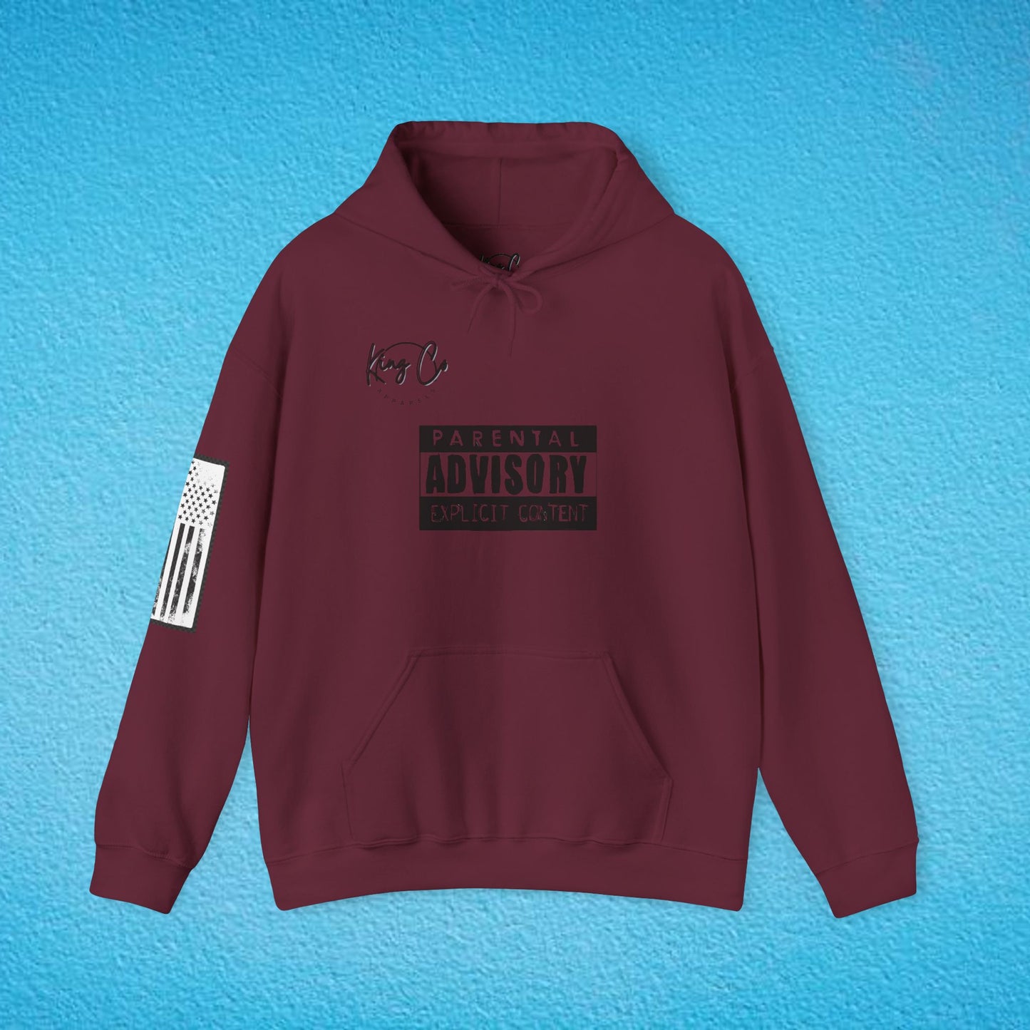 ADVISORY "100% STUD!" Unisex Heavy Blend™ Hooded Sweatshirt