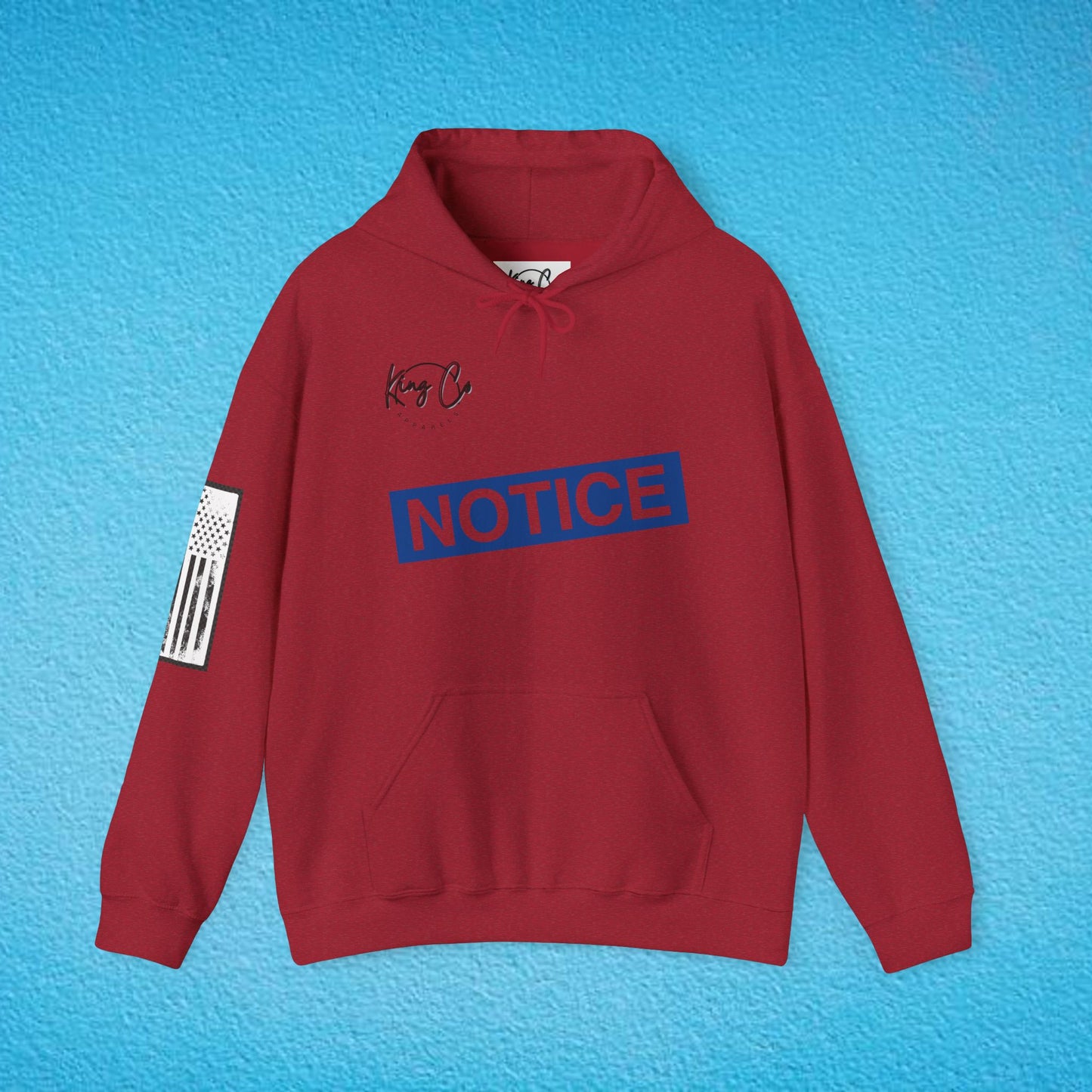 NOTICE "This Is Your Sign To Avoid Me.." Unisex Heavy Blend™ Hooded Sweatshirt