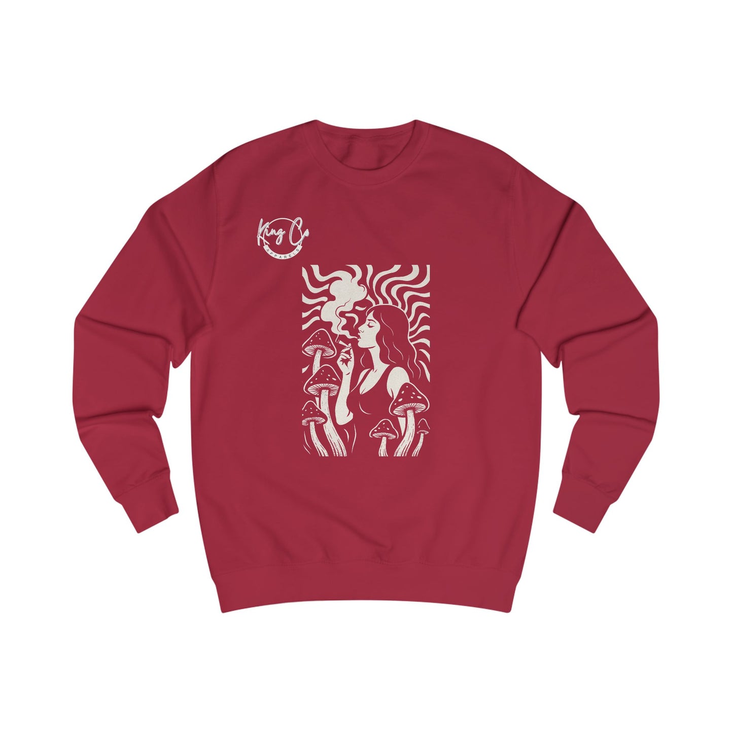 KingCoApparels "Bohemian Mushroom Goddess" Classic Unisex Sweatshirt™