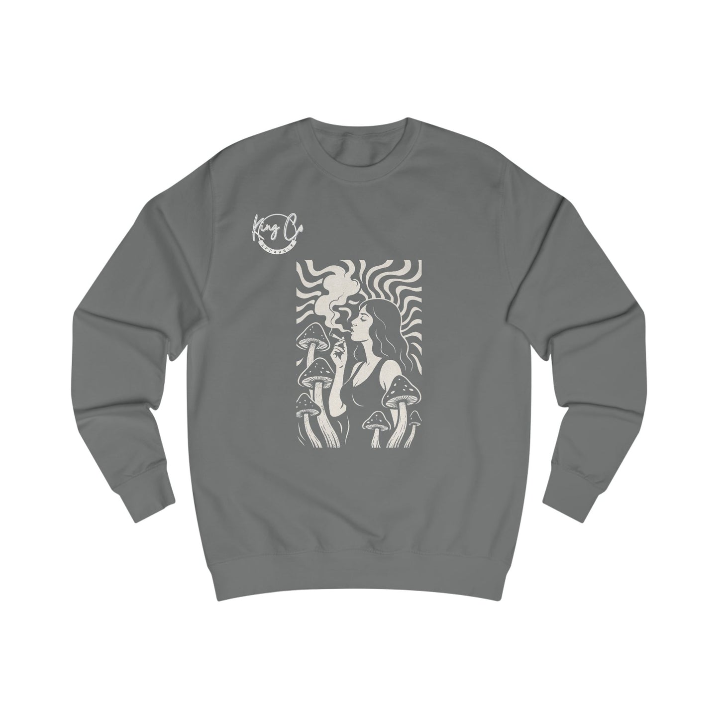 KingCoApparels "Bohemian Mushroom Goddess" Classic Unisex Sweatshirt™