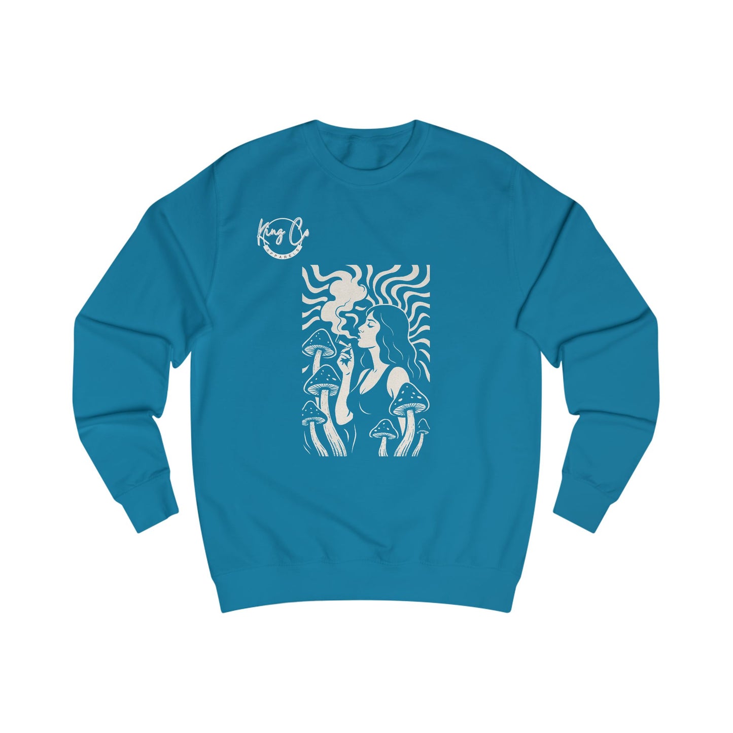 KingCoApparels "Bohemian Mushroom Goddess" Classic Unisex Sweatshirt™