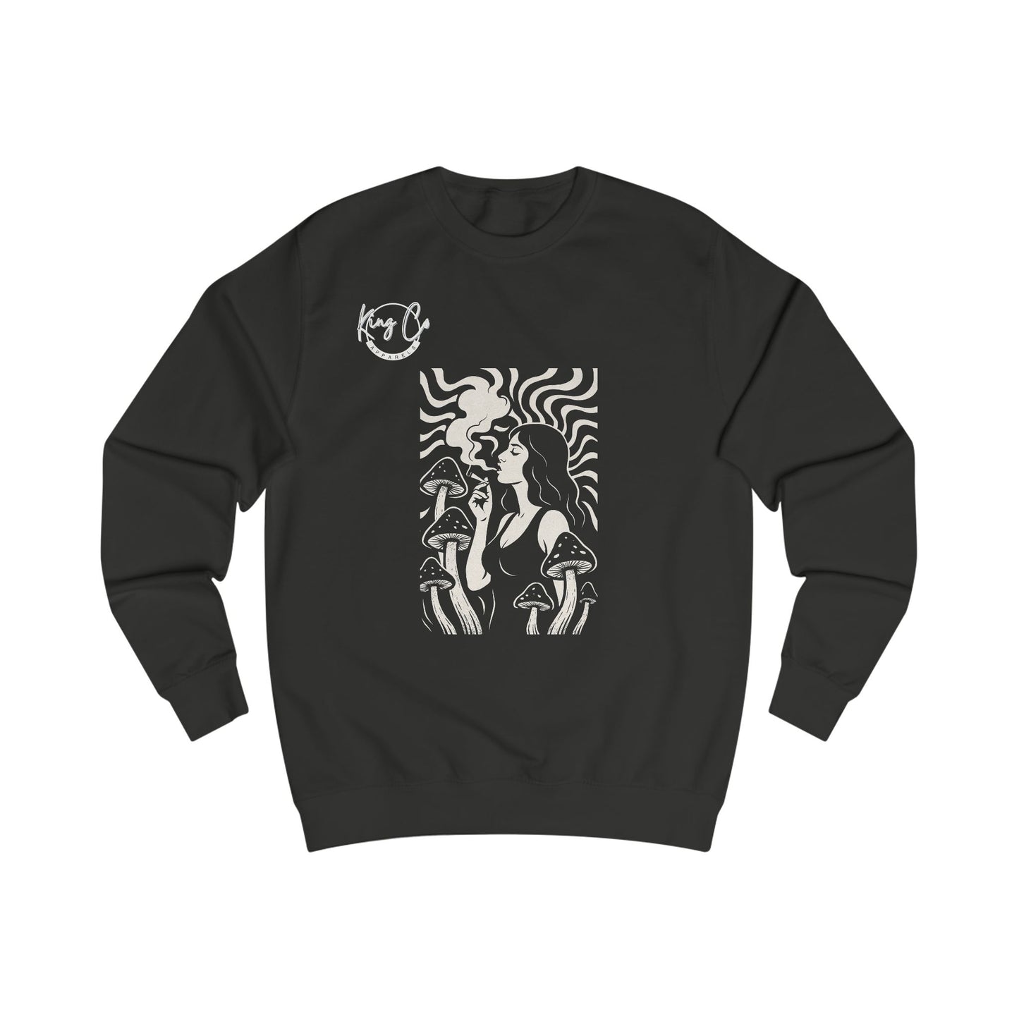 KingCoApparels "Bohemian Mushroom Goddess" Classic Unisex Sweatshirt™