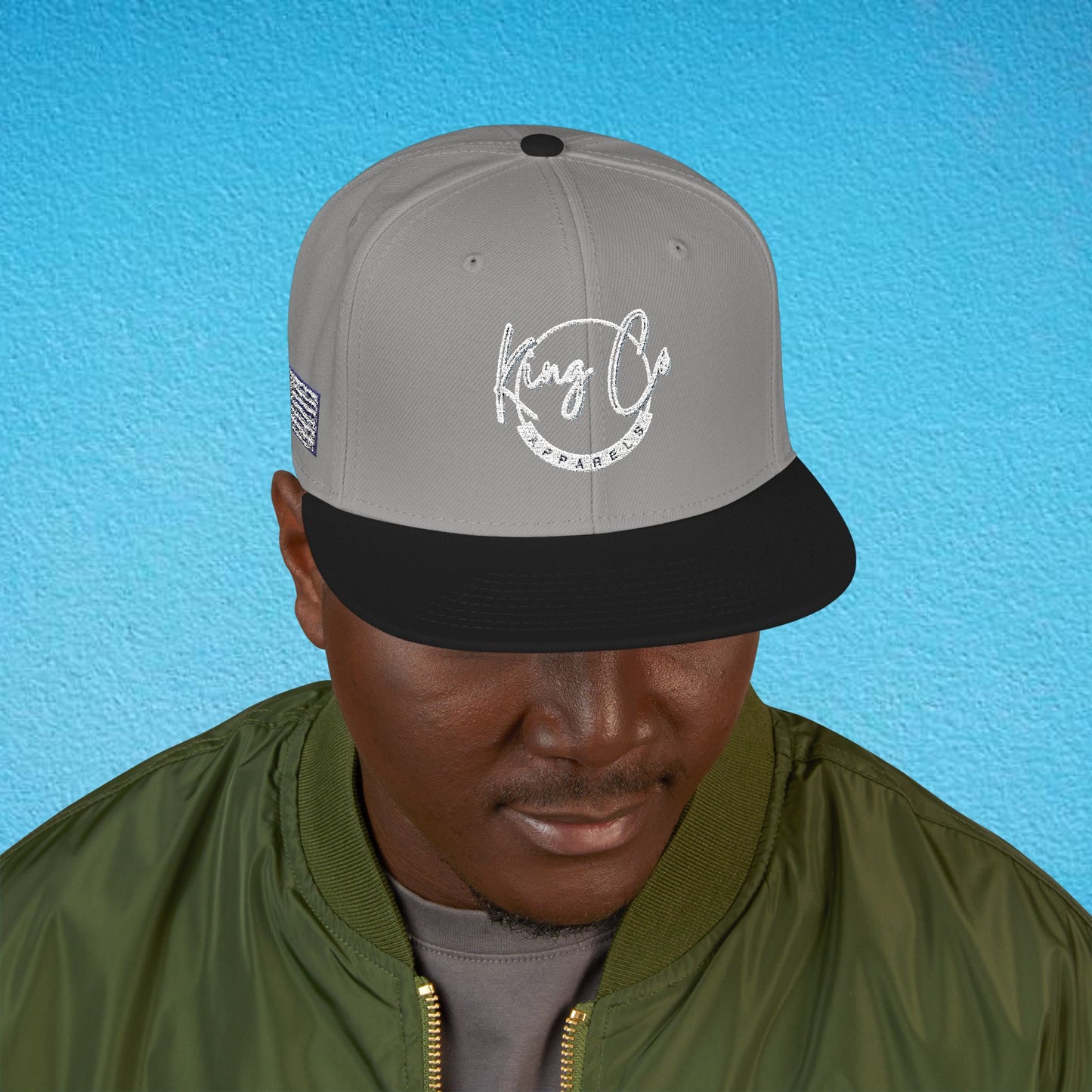 King Co Apparels, Embroidered Snapback Cap