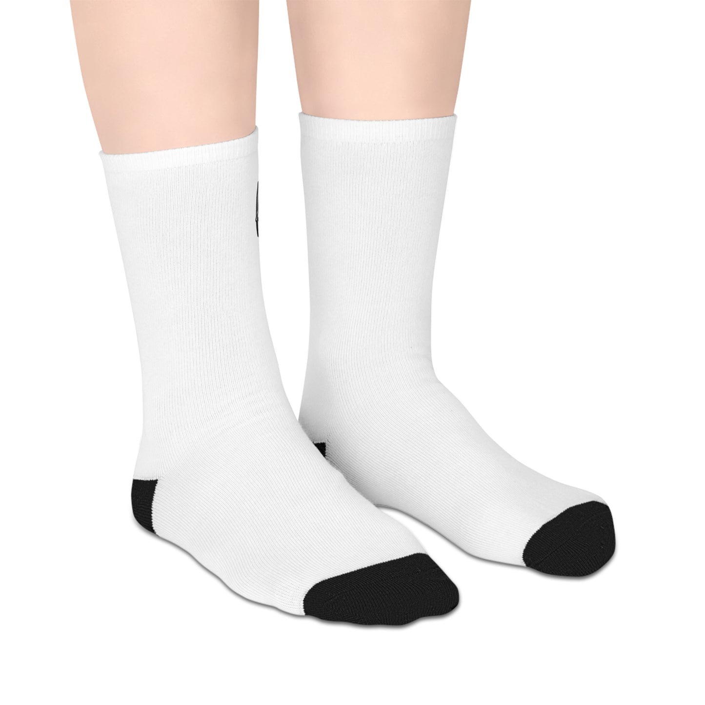 King Co Apparels, Mid-Length Socks (100% Polyester)