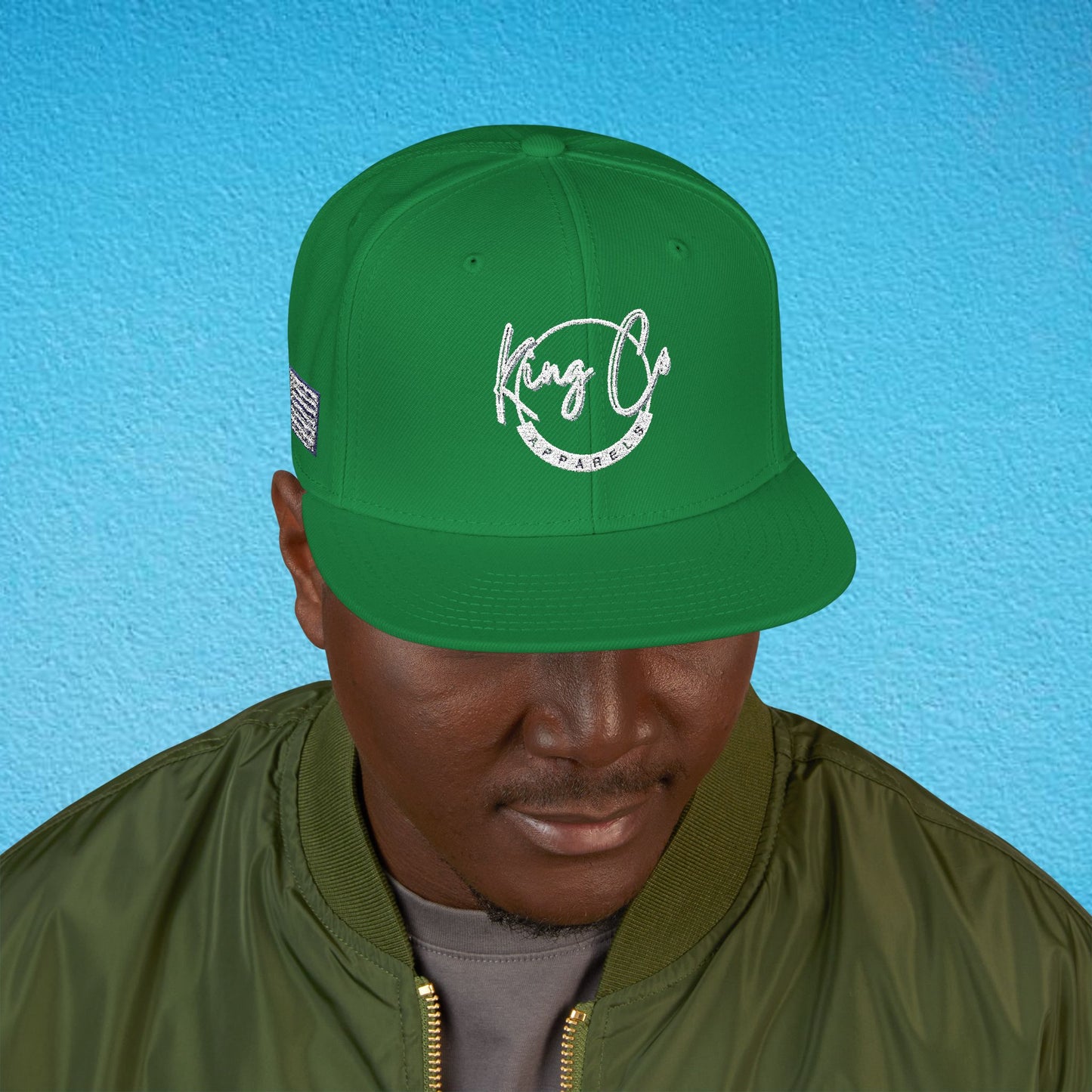 King Co Apparels, Embroidered Snapback Cap