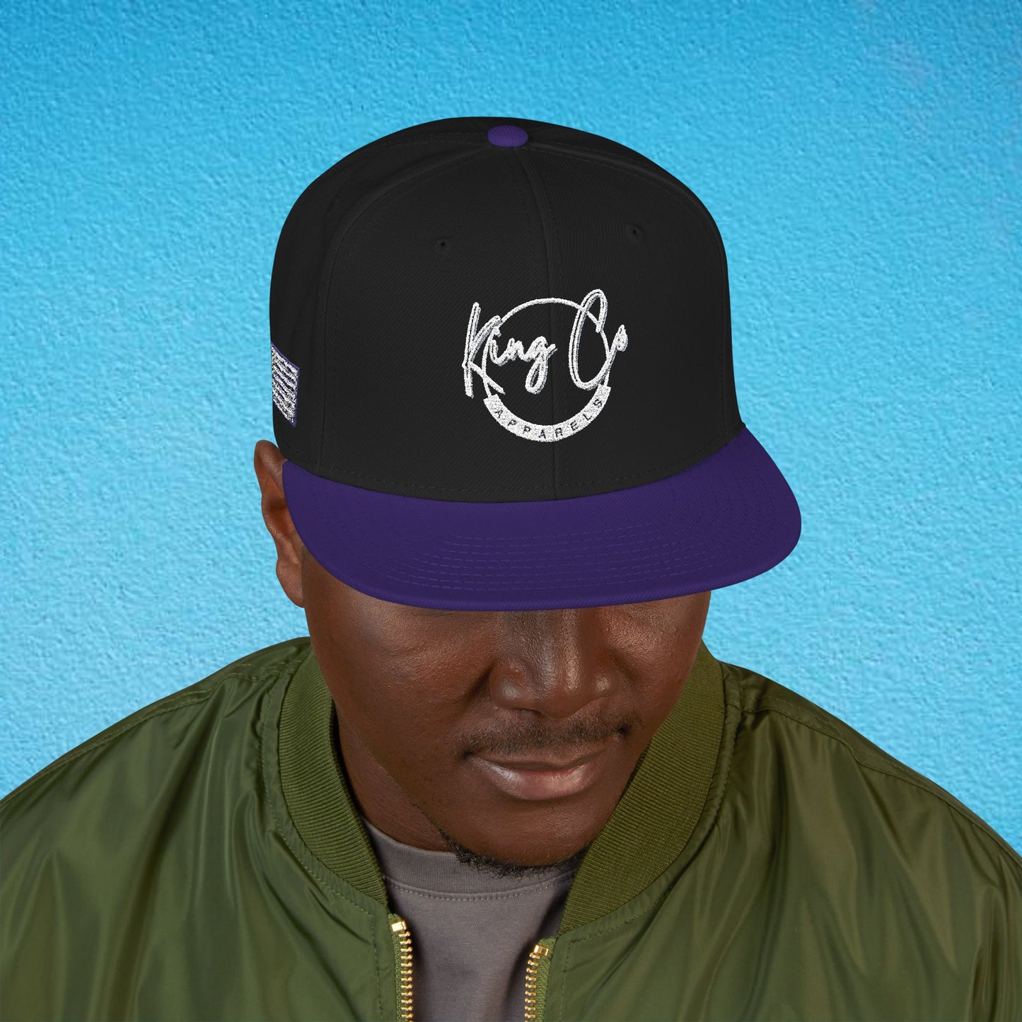 King Co Apparels, Embroidered Snapback Cap