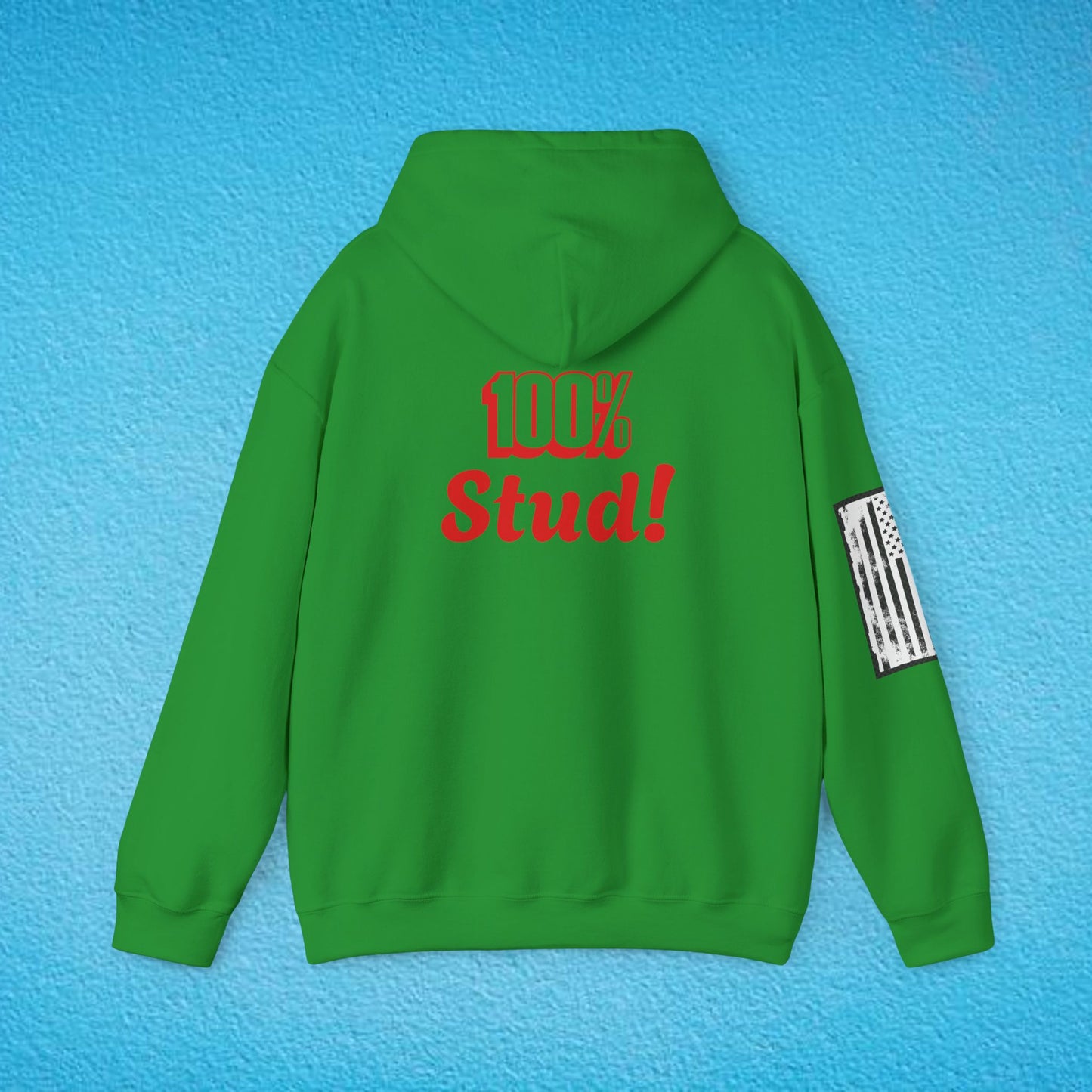 ADVISORY "100% STUD!" Unisex Heavy Blend™ Hooded Sweatshirt