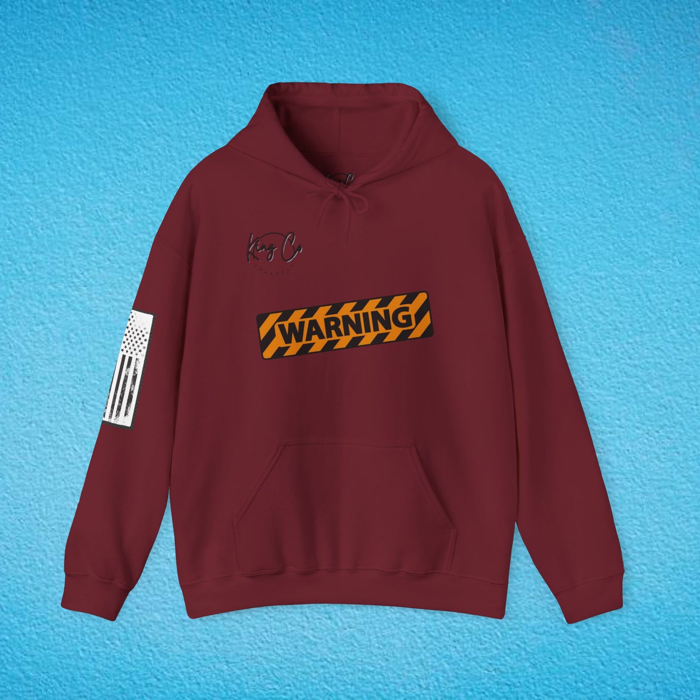 WARNING "May Cause Addiction.." Unisex Heavy Blend™ Hooded Sweatshirt
