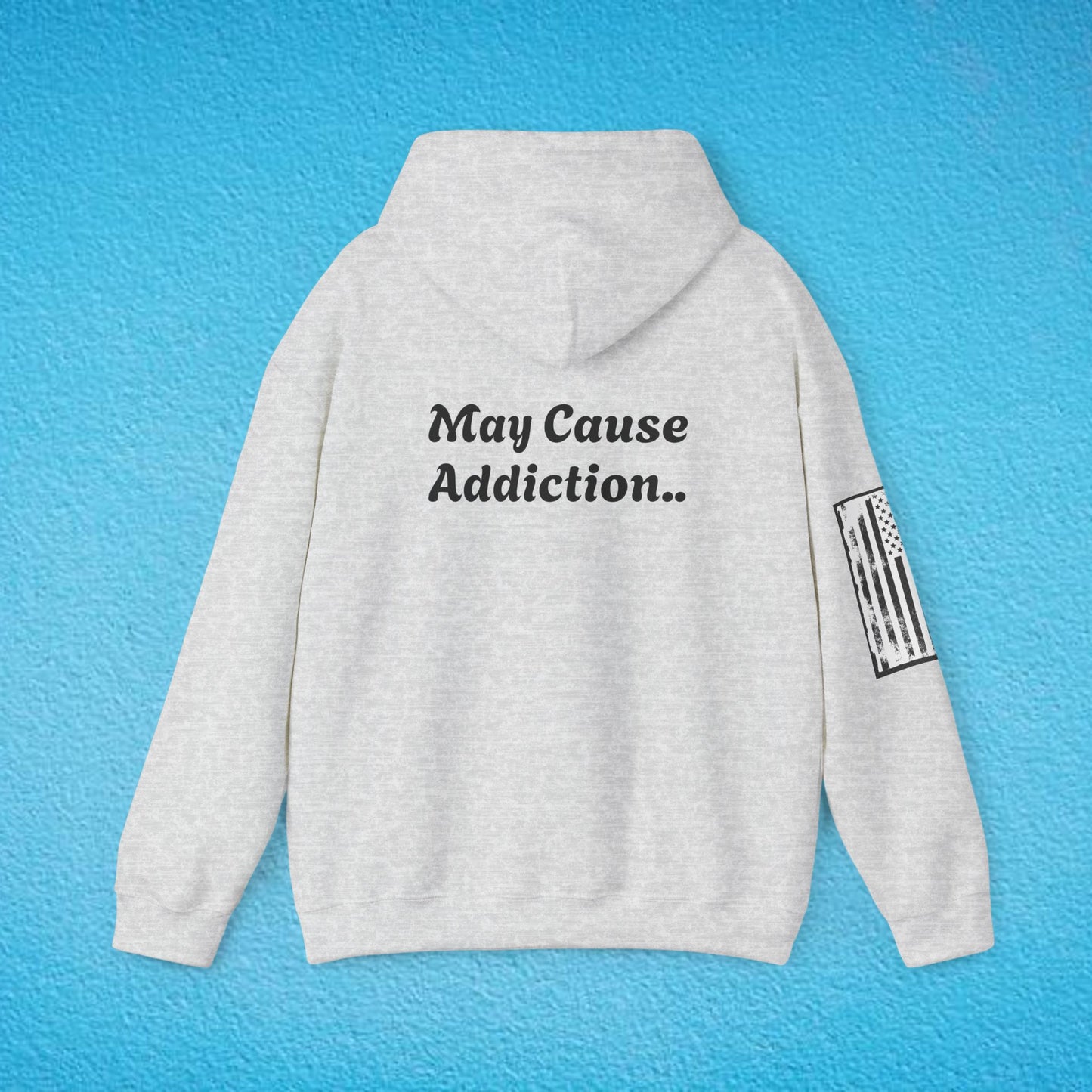 WARNING "May Cause Addiction.." Unisex Heavy Blend™ Hooded Sweatshirt