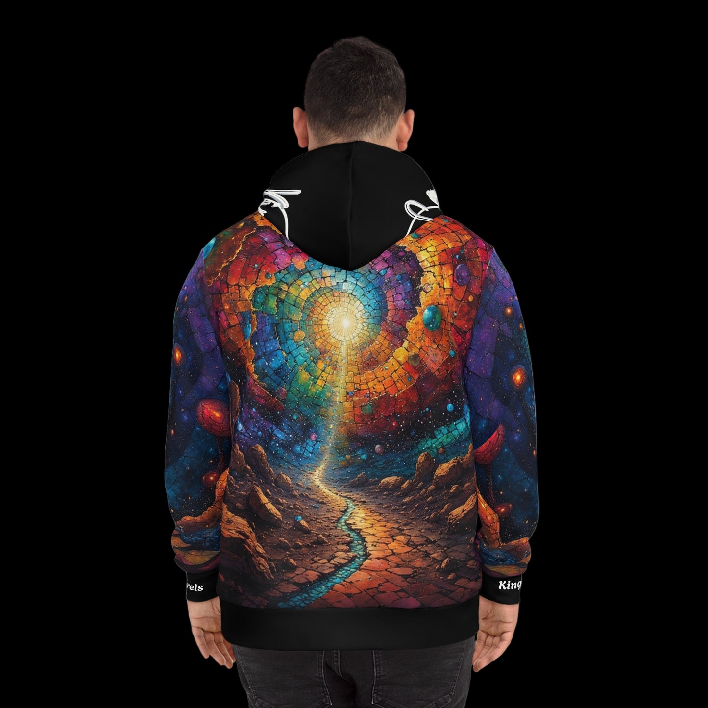 KingCoApparels "Cosmo Flow" Unisex Medium Blend™ Hooded Sweatshirt