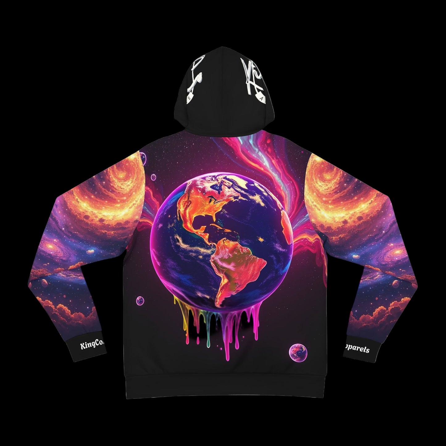 KingCoApparels "Cosmic Galaxy" Unisex Medium Blend™ Hooded Sweatshirt