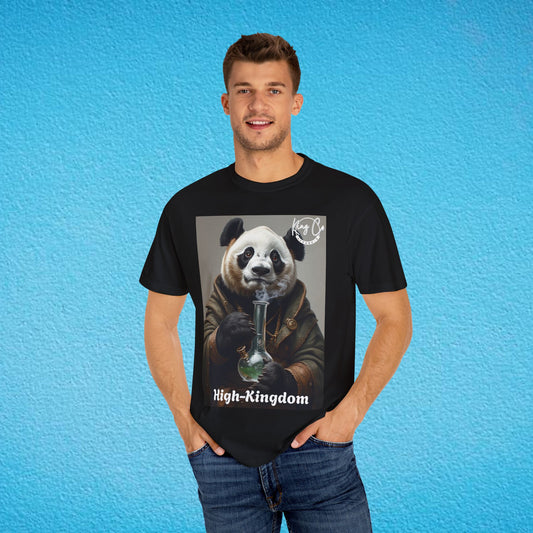 KingCoApparels, High-Kingdom "Panda" Unisex Garment-Dyed T-shirt