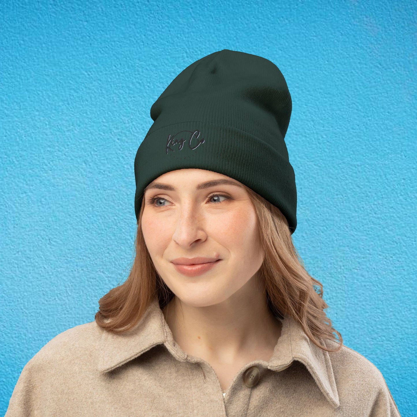King Co Apparels, Knit Beanie (Embroidery)