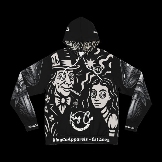 KingCoApparels "Trip In Wonderland" Unisex Medium Blend™ Hooded Sweatshirt