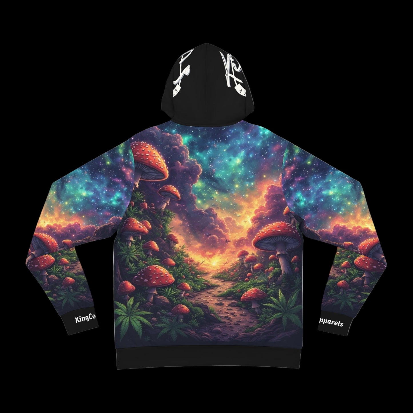 KingCoApparels "Shroom Garden" Unisex Medium Blend™ Hooded Sweatshirt
