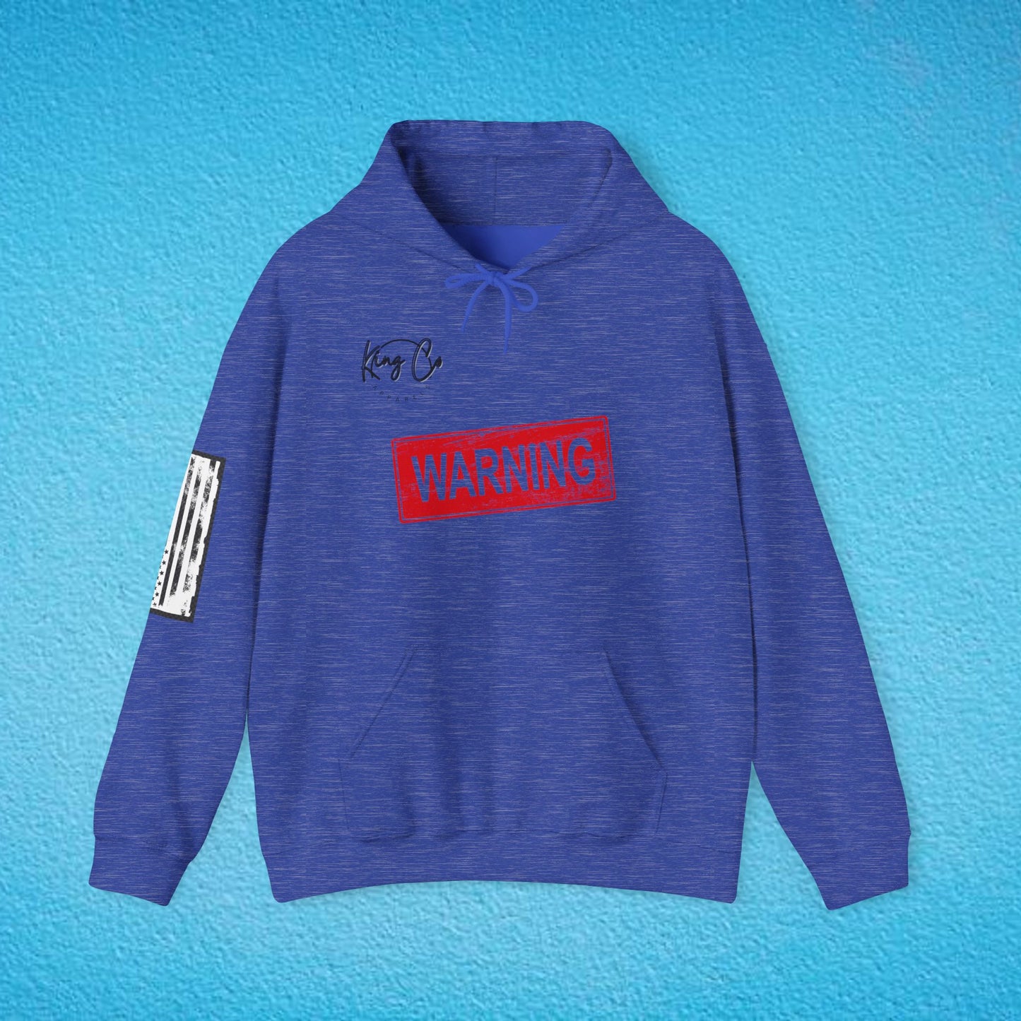 WARNING "Slippery When Wet" Unisex Heavy Blend™ Hooded Sweatshirt