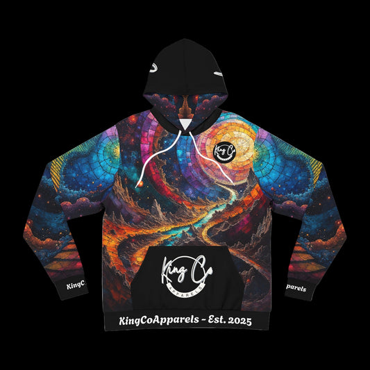 KingCoApparels "Cosmo Flow" Unisex Medium Blend™ Hooded Sweatshirt