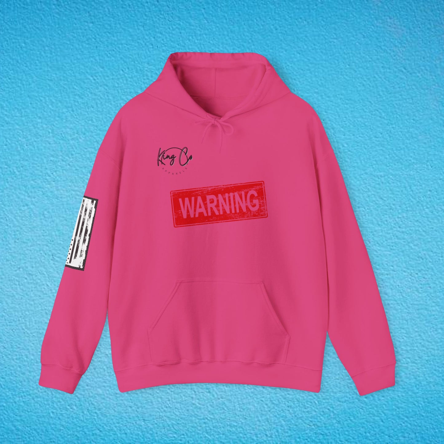 WARNING "Slippery When Wet" Unisex Heavy Blend™ Hooded Sweatshirt