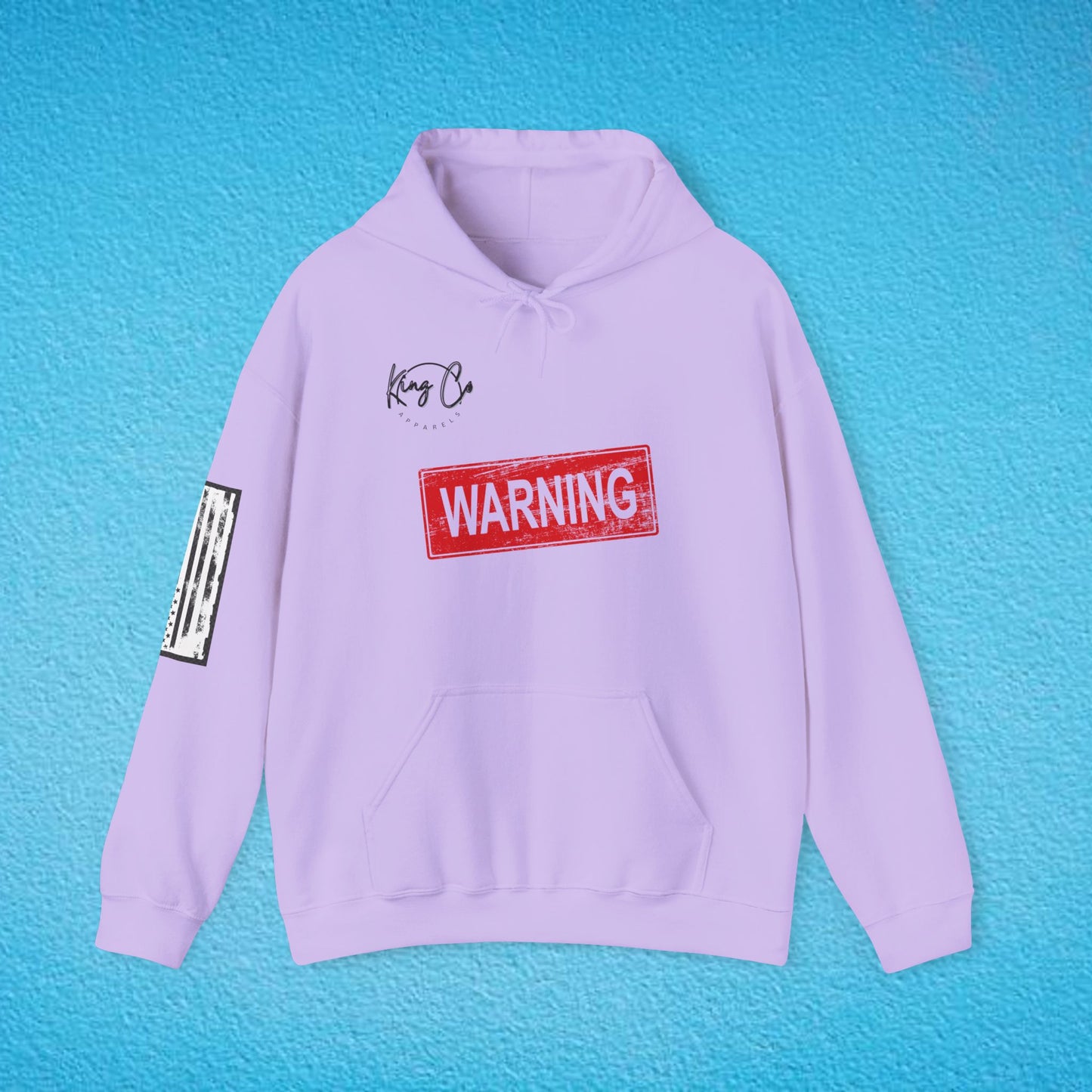 WARNING "Slippery When Wet" Unisex Heavy Blend™ Hooded Sweatshirt